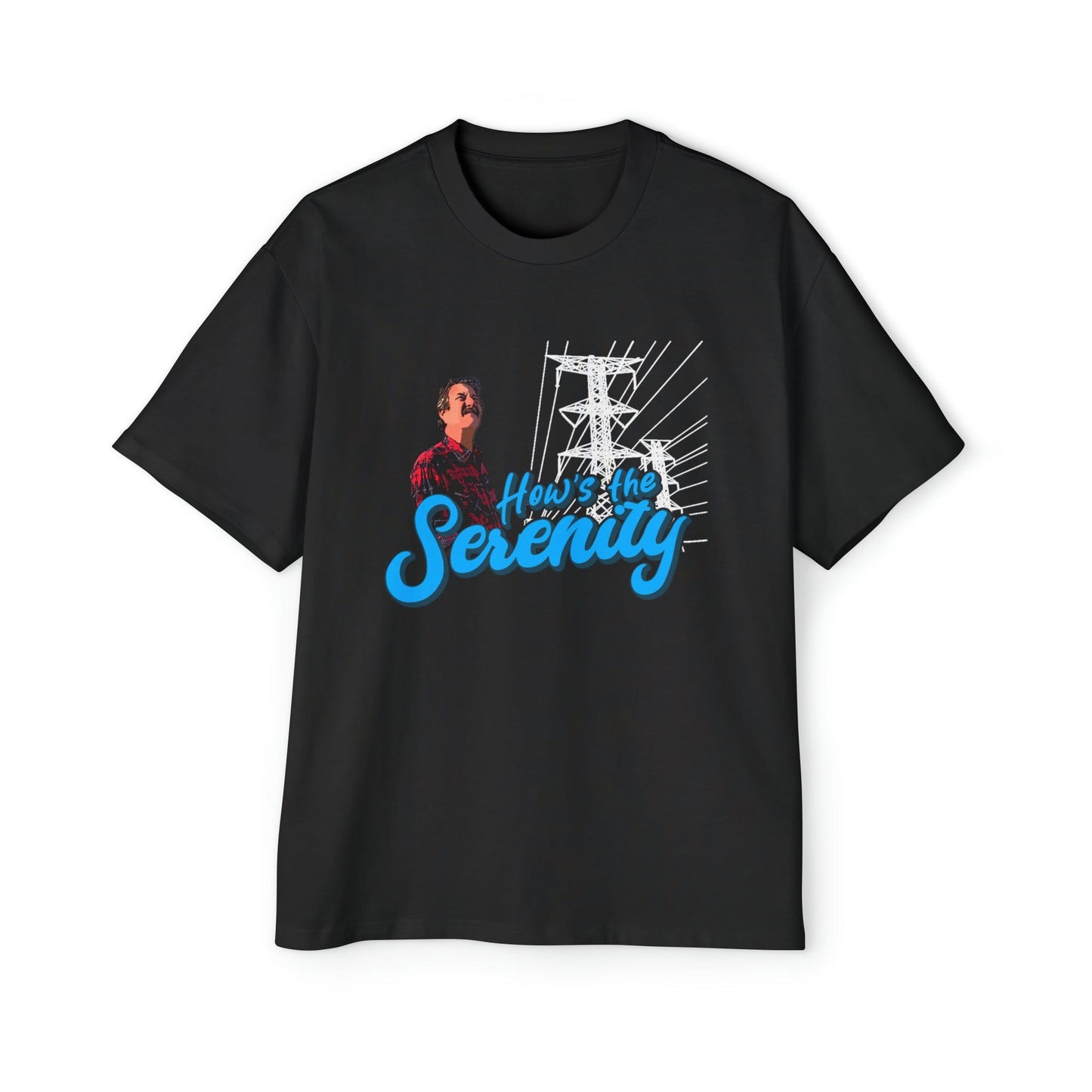 Hows The Serenity Oversized Tee Graphic Tees Australia Graphic T-Shirt Australia -  Cool Graphic T-Shirts Online - 