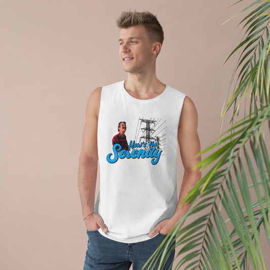 Hows The Serenity Tank Top Graphic Tees Australia White / XS Graphic T-Shirt Australia -  Cool Graphic T-Shirts Online - 