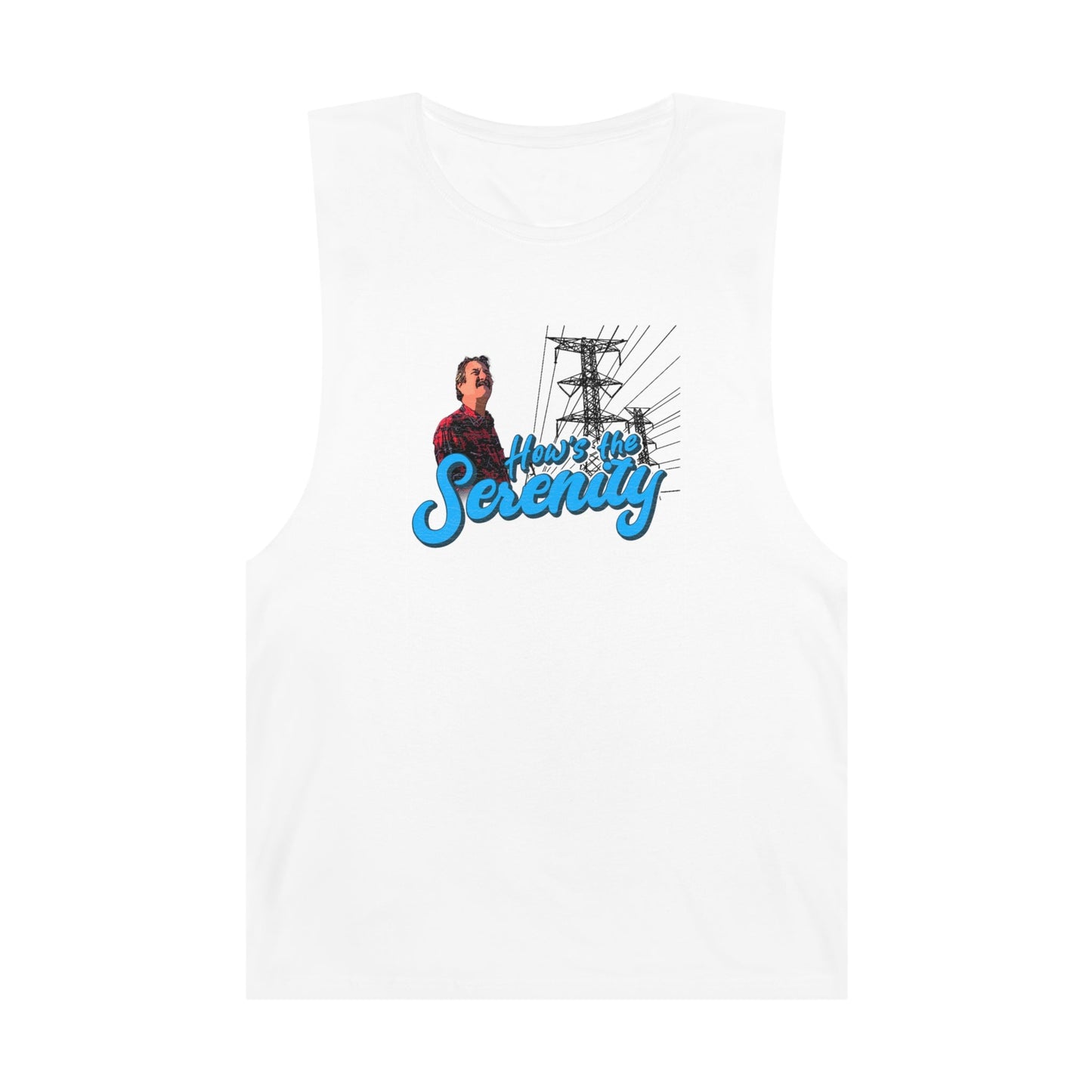 Hows The Serenity Tank Top Graphic Tees Australia Graphic T-Shirt Australia -  Cool Graphic T-Shirts Online - 