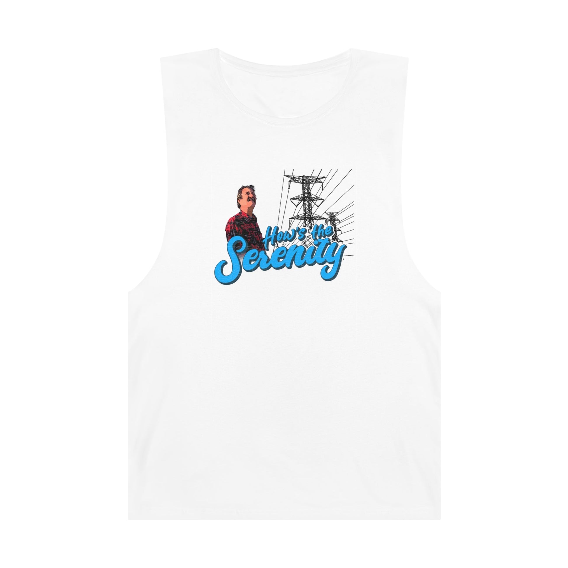 Hows The Serenity Tank Top Graphic Tees Australia Graphic T-Shirt Australia -  Cool Graphic T-Shirts Online - 