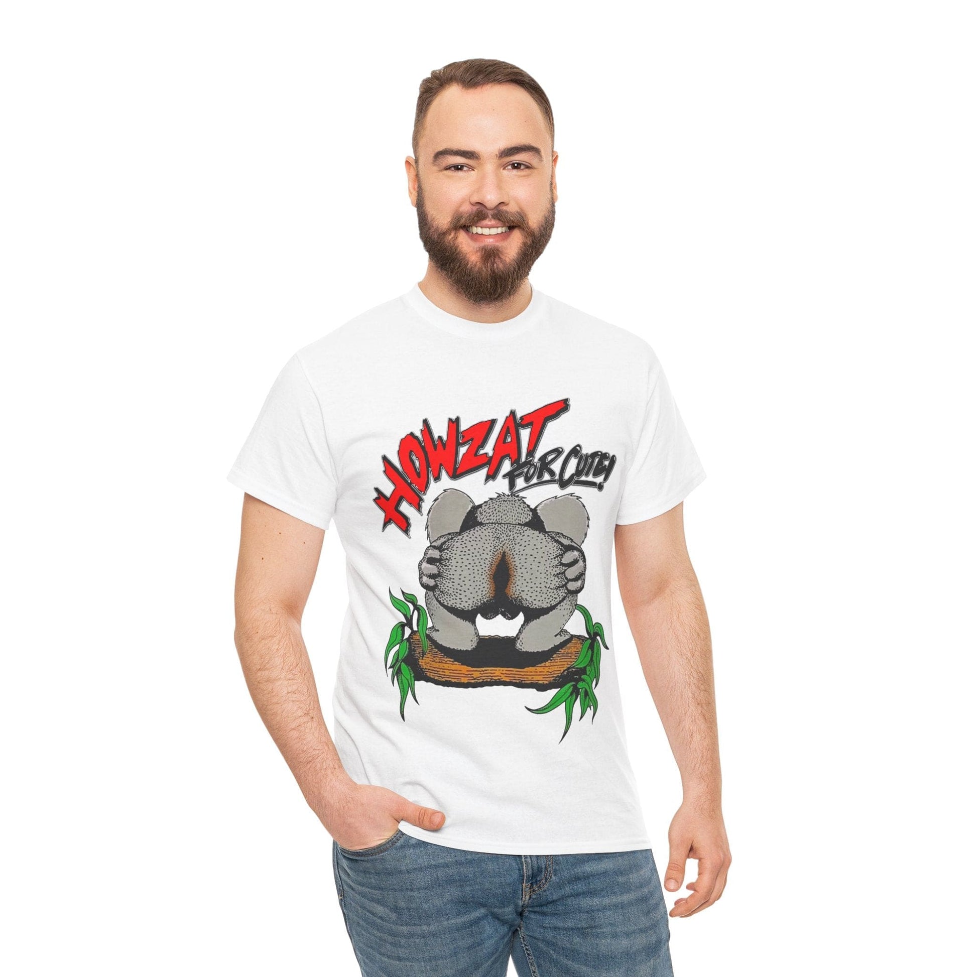 Howzat For Cute Graphic Tee Graphic Tees Australia Graphic T-Shirt Australia -  Cool Graphic T-Shirts Online -  Howzat For Cute T-Shirt | Vintage 80's Graphic Tee