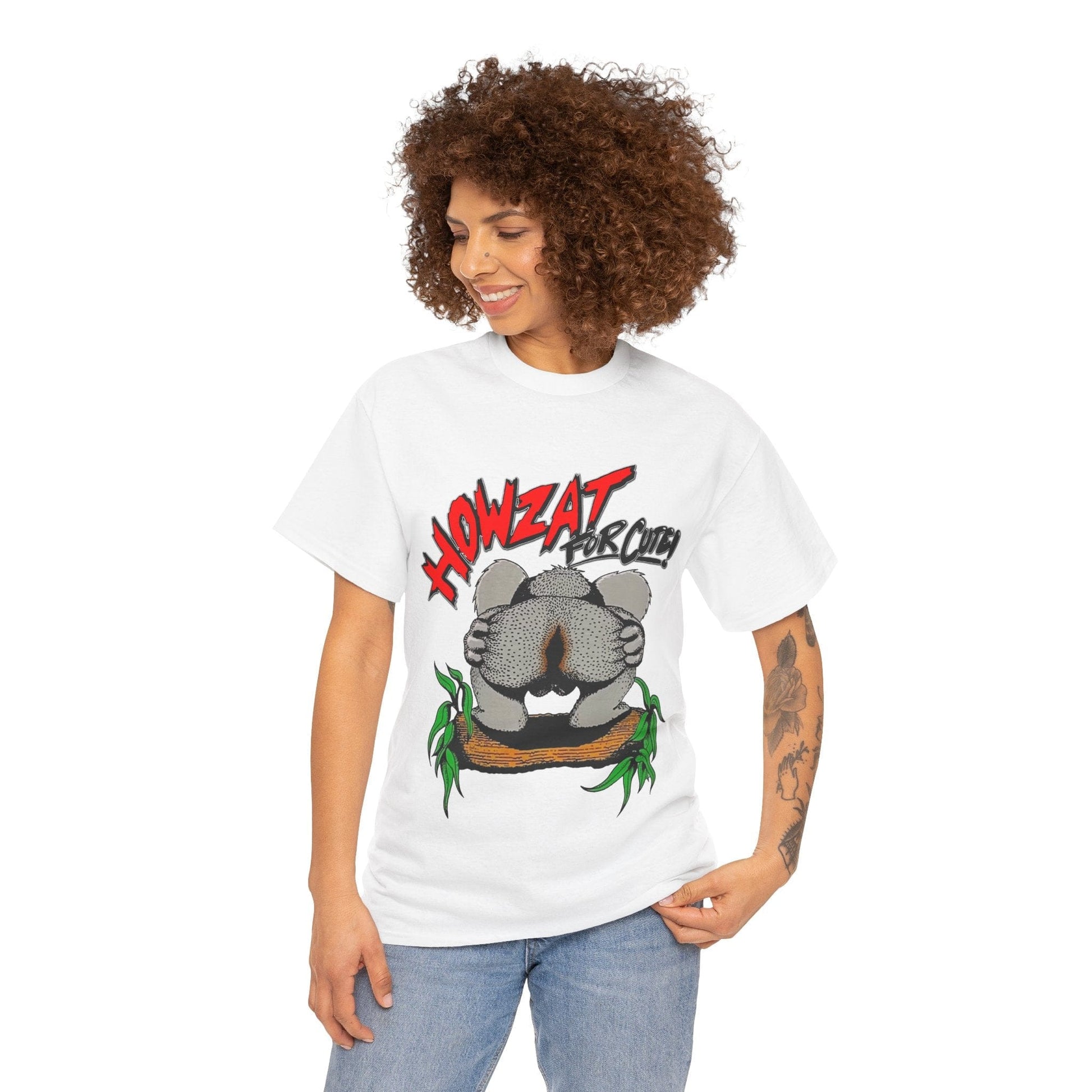 Howzat For Cute Graphic Tee Graphic Tees Australia Graphic T-Shirt Australia -  Cool Graphic T-Shirts Online -  Howzat For Cute T-Shirt | Vintage 80's Graphic Tee