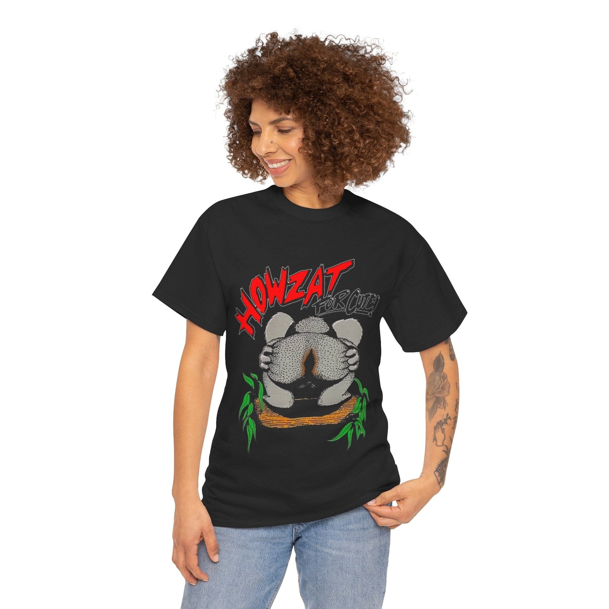 Howzat For Cute Graphic Tee Graphic Tees Australia Graphic T-Shirt Australia -  Cool Graphic T-Shirts Online -  Howzat For Cute T-Shirt | Vintage 80's Graphic Tee