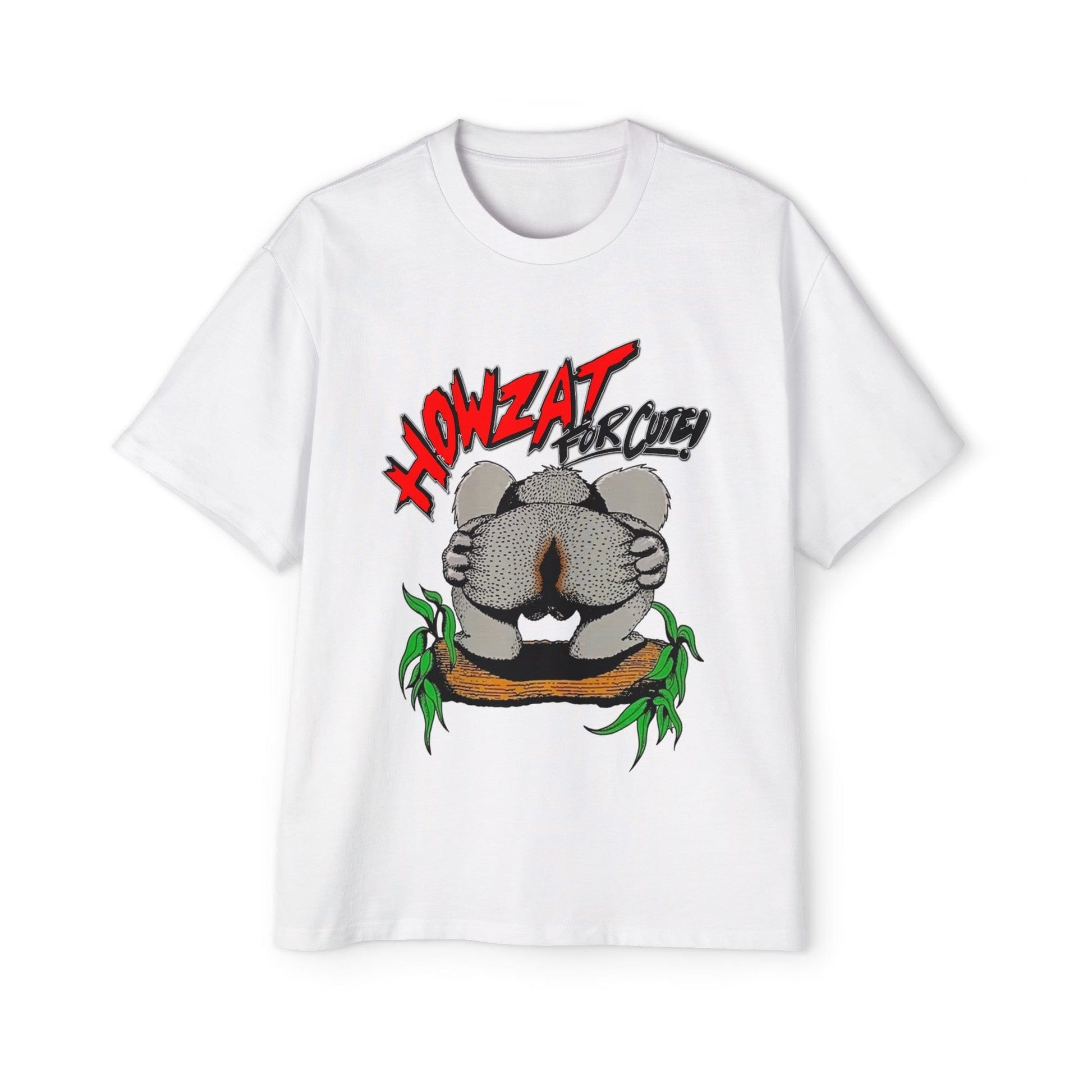 Howzat For Cute Oversized Tee Graphic Tees Australia Graphic T-Shirt Australia -  Cool Graphic T-Shirts Online -  Howzat For Cute Oversized Tee | Vintage 80's T-Shirt Australia