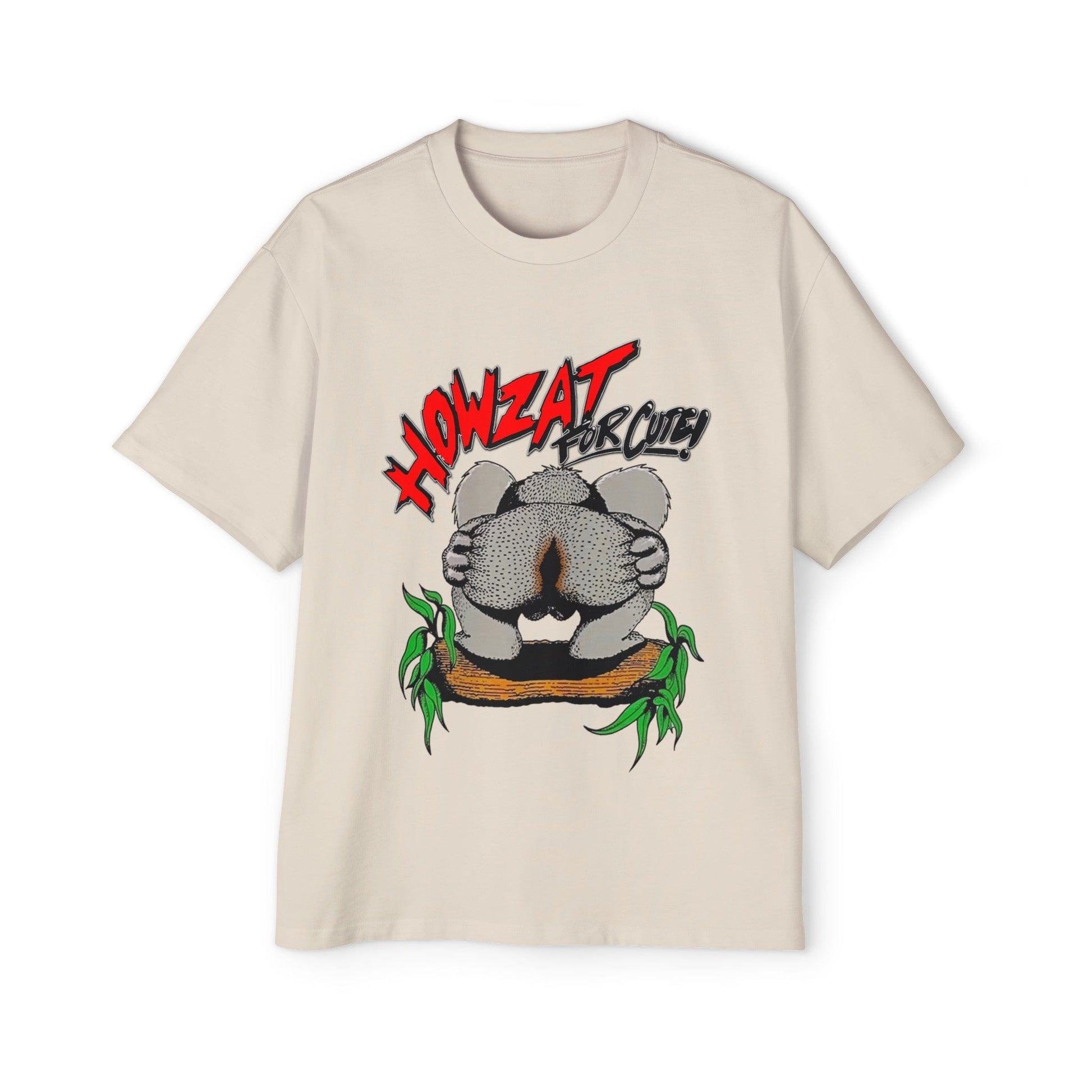 Howzat For Cute Oversized Tee Graphic Tees Australia Graphic T-Shirt Australia -  Cool Graphic T-Shirts Online -  Howzat For Cute Oversized Tee | Vintage 80's T-Shirt Australia