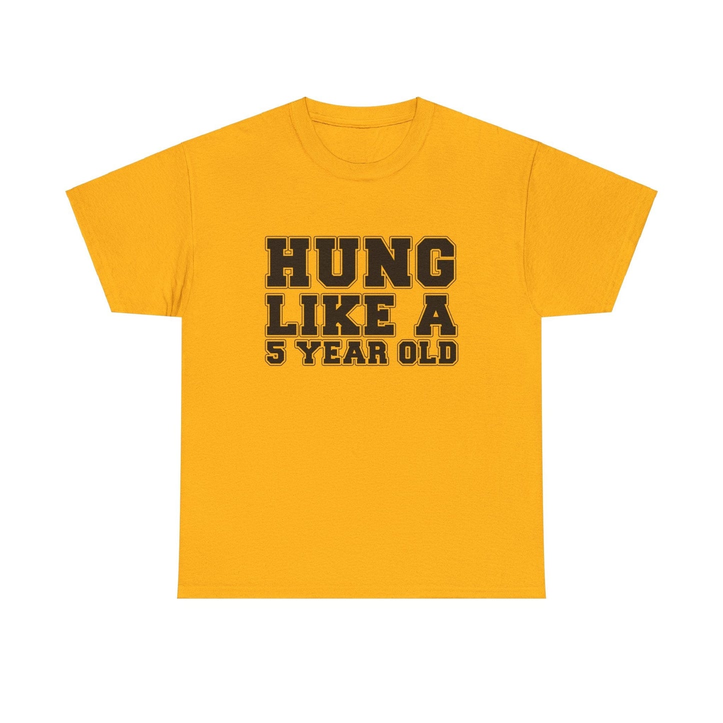 Hung Like A Five Year Old Graphic Tee Graphic Tees Australia Graphic T-Shirt Australia -  Cool Graphic T-Shirts Online -  Hung Like A Five Year Old T-Shirt | Funny Rude Offensive T-Shirt