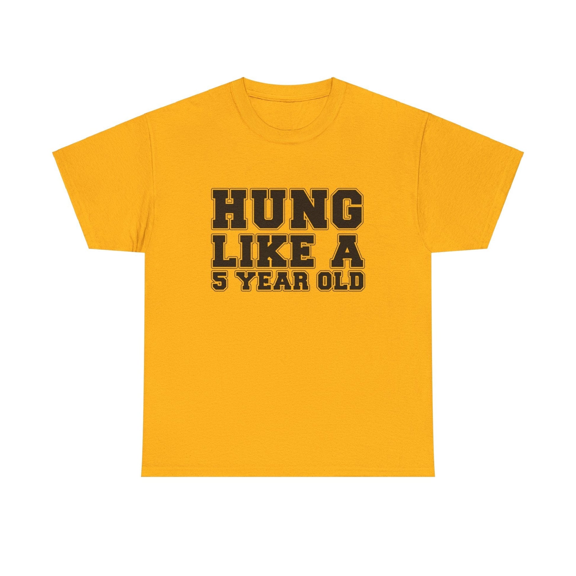 Hung Like A Five Year Old Graphic Tee Graphic Tees Australia Graphic T-Shirt Australia -  Cool Graphic T-Shirts Online -  Hung Like A Five Year Old T-Shirt | Funny Rude Offensive T-Shirt