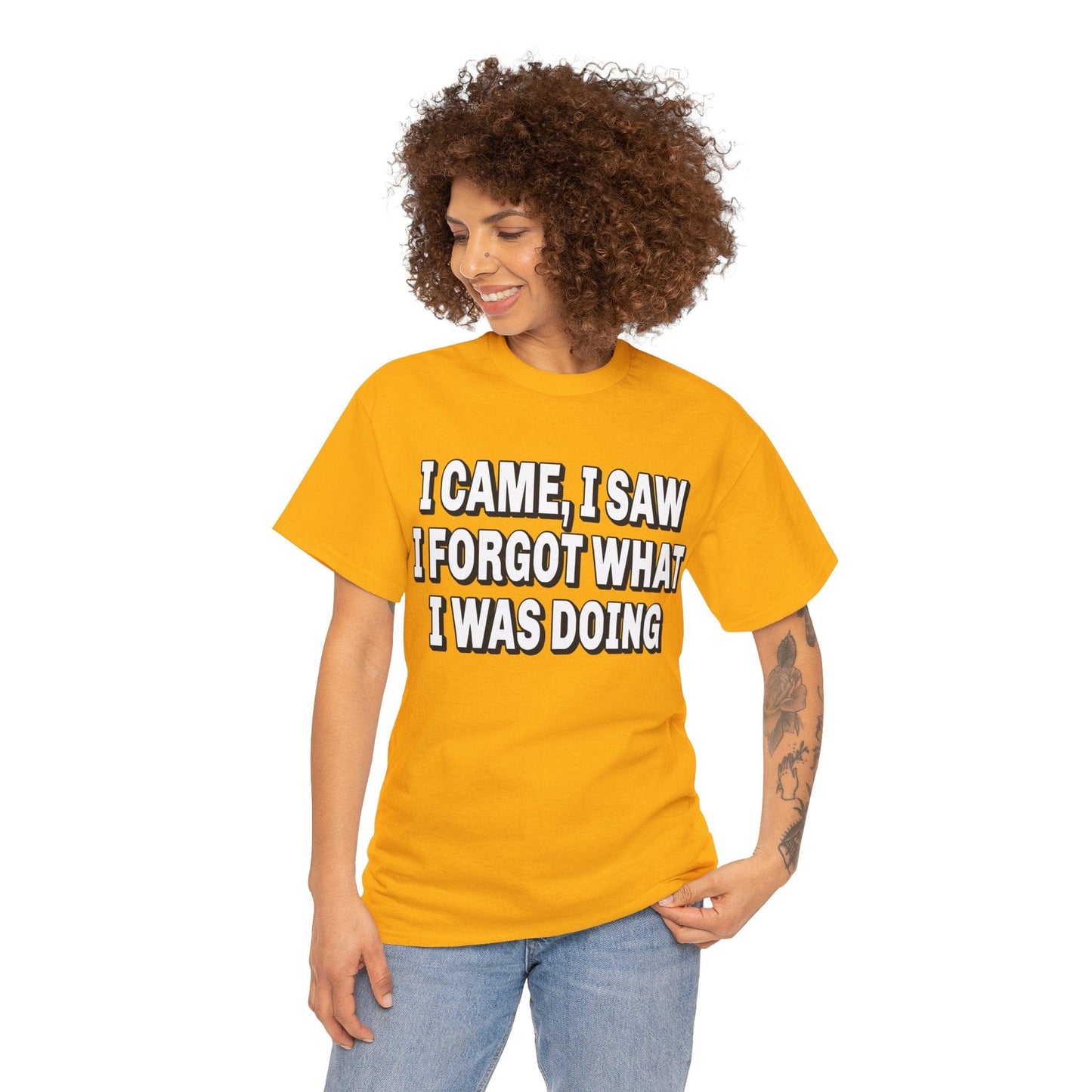 I Came I Saw I Forgot Graphic Tee Graphic Tees Australia Graphic T-Shirt Australia -  Cool Graphic T-Shirts Online -  I Came I Saw I Forgot T-Shirt | Funny T-Shirts Australia