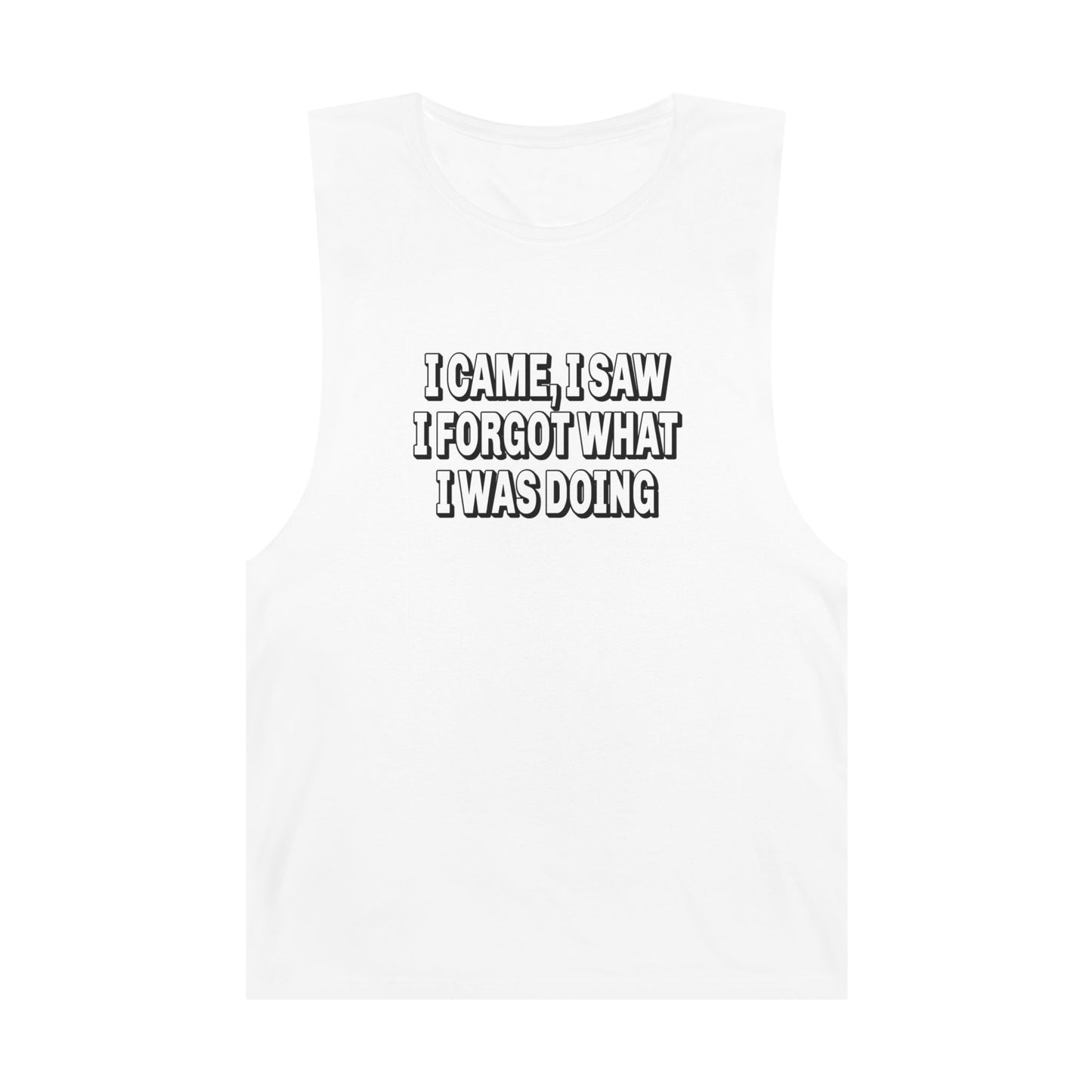 I Came I Saw I Forgot Tank Top Graphic Tees Australia Graphic T-Shirt Australia -  Cool Graphic T-Shirts Online -  I Came I Saw I Forgot Tank Top | Cool Aussie Tank Tops Online