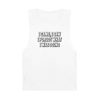 I Came I Saw I Forgot Tank Top Graphic Tees Australia Graphic T-Shirt Australia -  Cool Graphic T-Shirts Online -  I Came I Saw I Forgot Tank Top | Cool Aussie Tank Tops Online