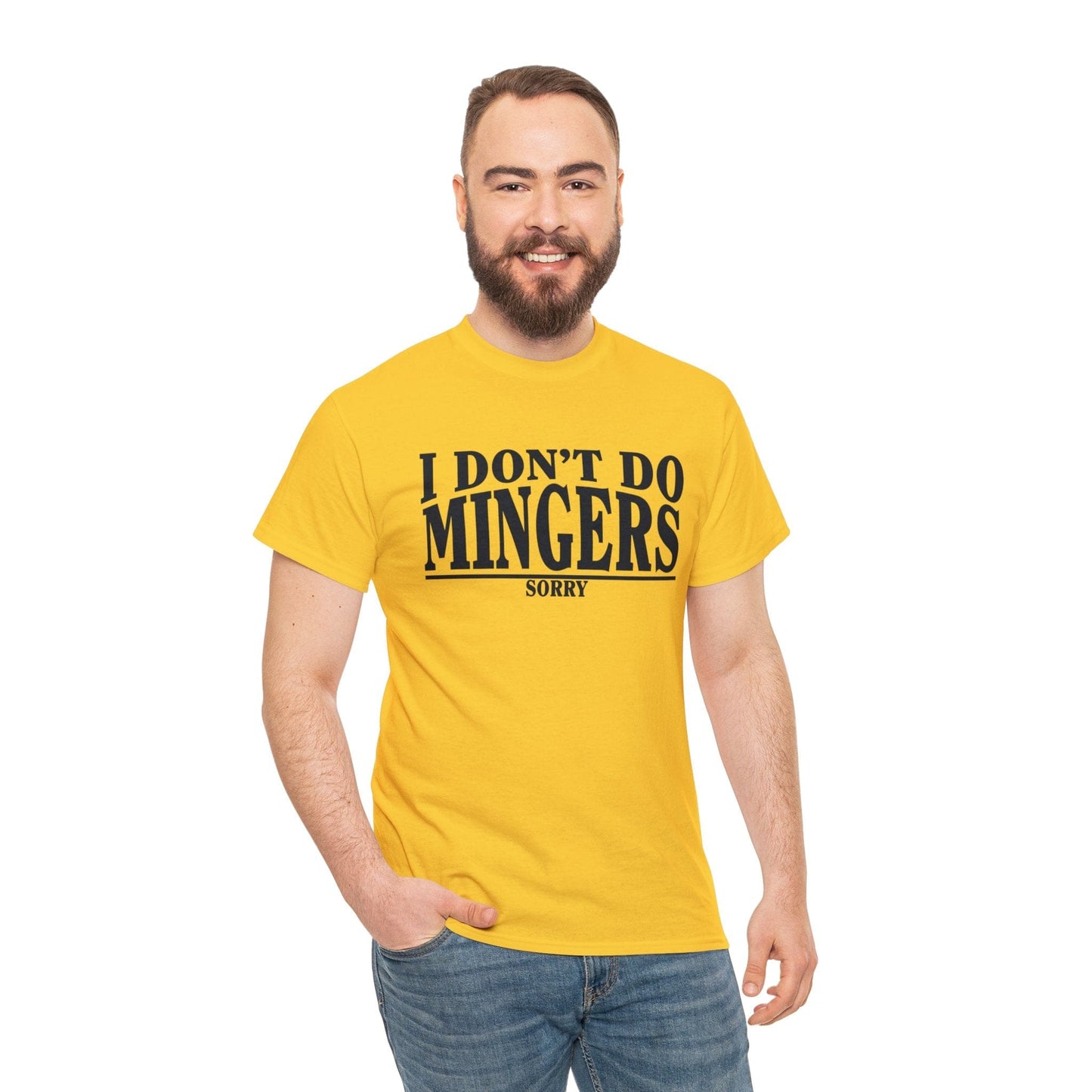 I Dont Do Mingers Graphic Tee Graphic Tees Australia Daisy / S Graphic T-Shirt Australia -  Cool Graphic T-Shirts Online -  I Dont Do Mingers T-Shirt | Rude & Inappropriate T-Shirt