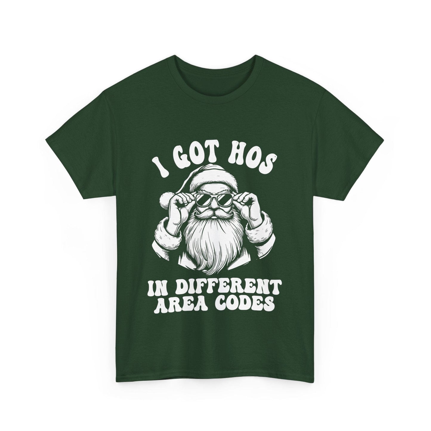 I Got Hos In Diffrent Area Codes Graphic Tee Graphic Tees Australia Graphic T-Shirt Australia -  Cool Graphic T-Shirts Online -  I Got Hos In Diffrent Area Codes Tee | Christmas T-Shirt Australia