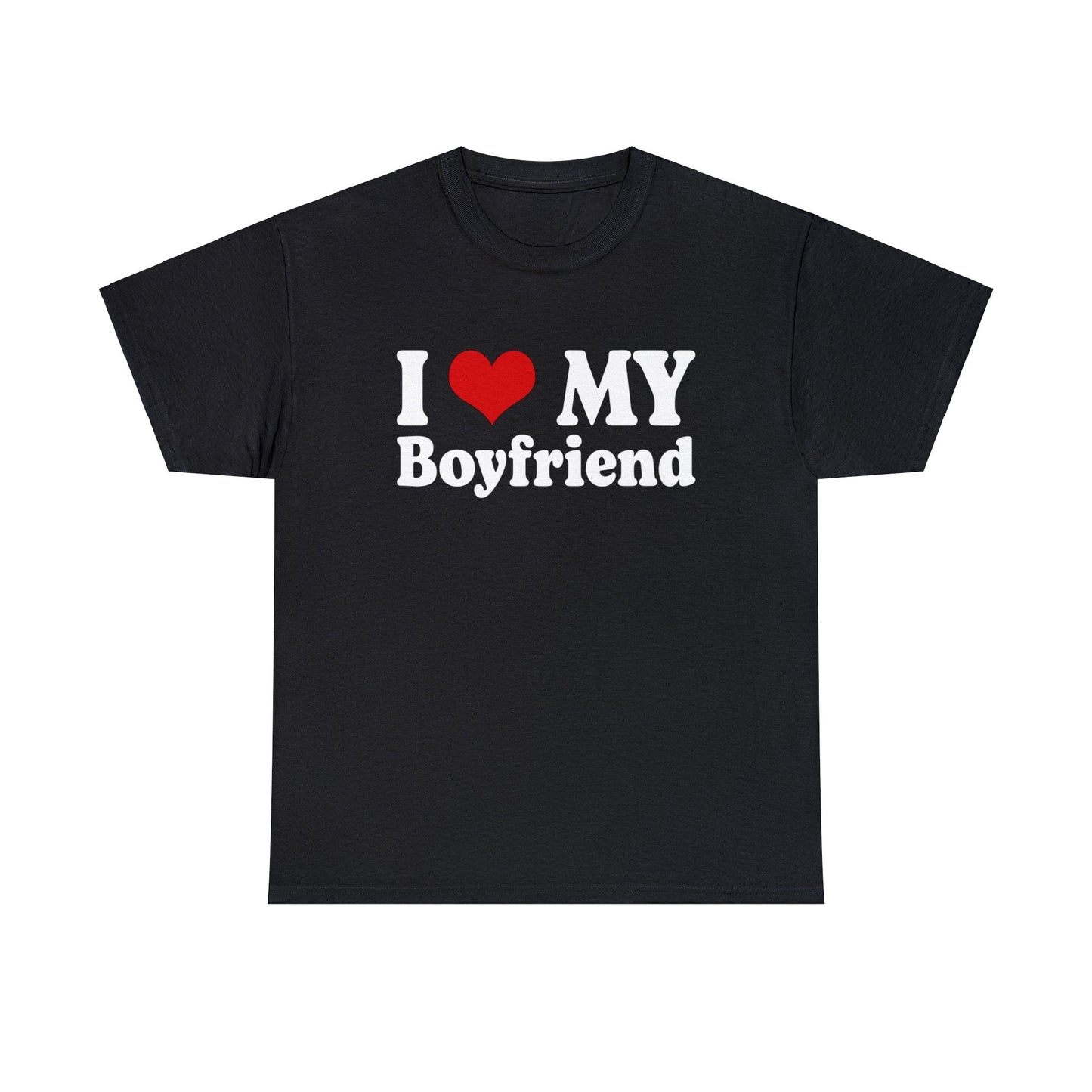 I Love My Boyfriend Graphic Tee Graphic Tees Australia Graphic T-Shirt Australia -  Cool Graphic T-Shirts Online -  I Love My Boyfriend T-Shirt | Funny T-Shirts Australia