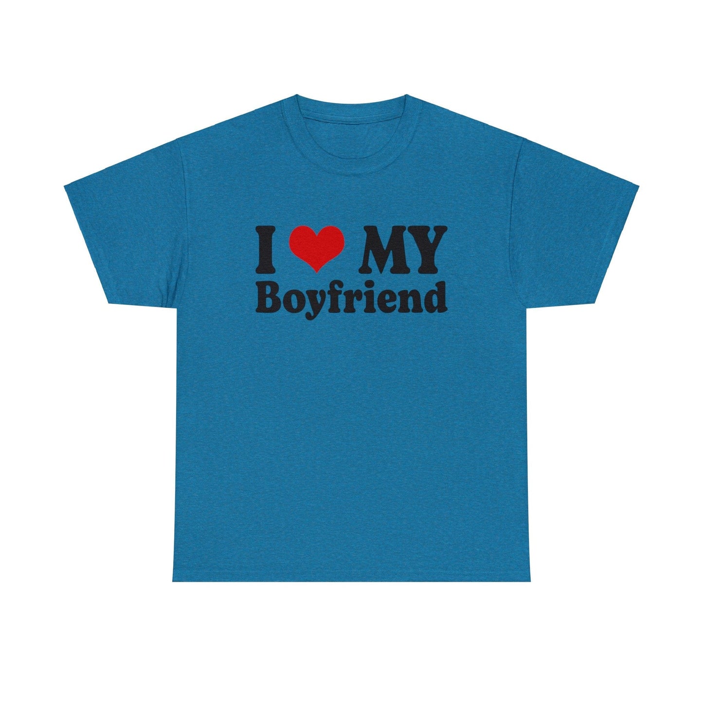 I Love My Boyfriend Graphic Tee Graphic Tees Australia Graphic T-Shirt Australia -  Cool Graphic T-Shirts Online -  I Love My Boyfriend T-Shirt | Funny T-Shirts Australia