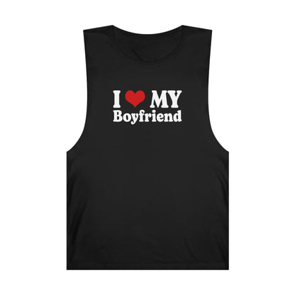 I Love My Boyfriend Tank Top Graphic Tees Australia Graphic T-Shirt Australia -  Cool Graphic T-Shirts Online -  I Love My Boyfriend Tank Top | Tank Tops & Singlets Online Au