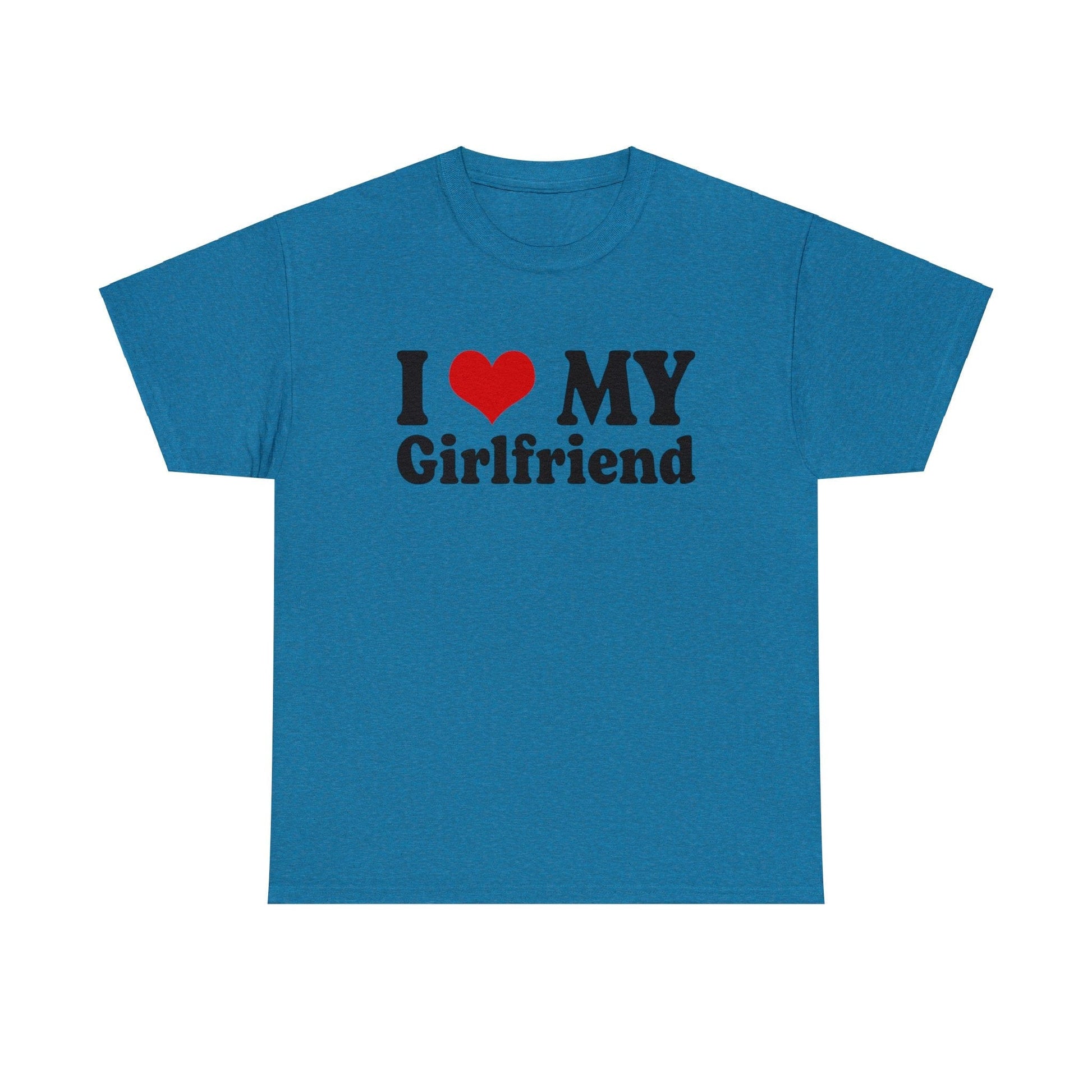 I Love My Girlfriend Graphic Tee Graphic Tees Australia Graphic T-Shirt Australia -  Cool Graphic T-Shirts Online -  I Love My Girlfriend T-Shirt | Cool T-Shirts Online Australia