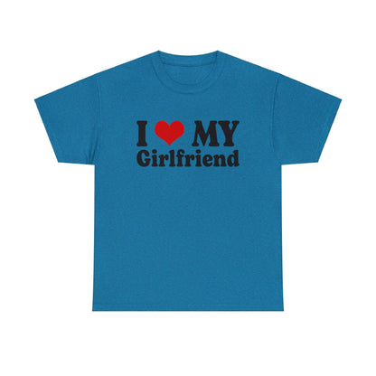 I Love My Girlfriend Graphic Tee Graphic Tees Australia Graphic T-Shirt Australia -  Cool Graphic T-Shirts Online -  I Love My Girlfriend T-Shirt | Cool T-Shirts Online Australia