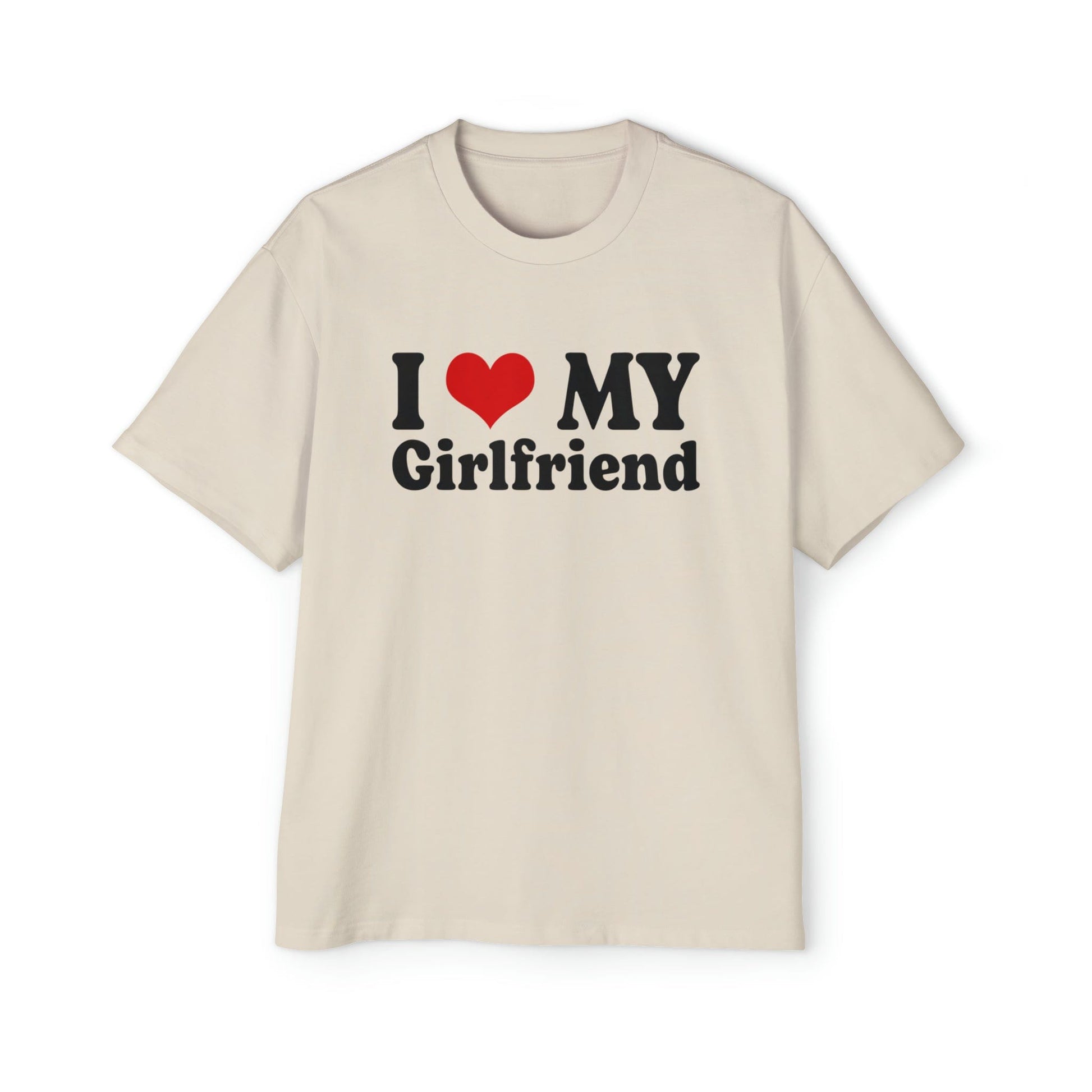 I Love My Girlfriend Oversized Tee Graphic Tees Australia Graphic T-Shirt Australia -  Cool Graphic T-Shirts Online -  I Love My Girlfriend Oversized Tee | 90's Vintage T-Shirts Australia