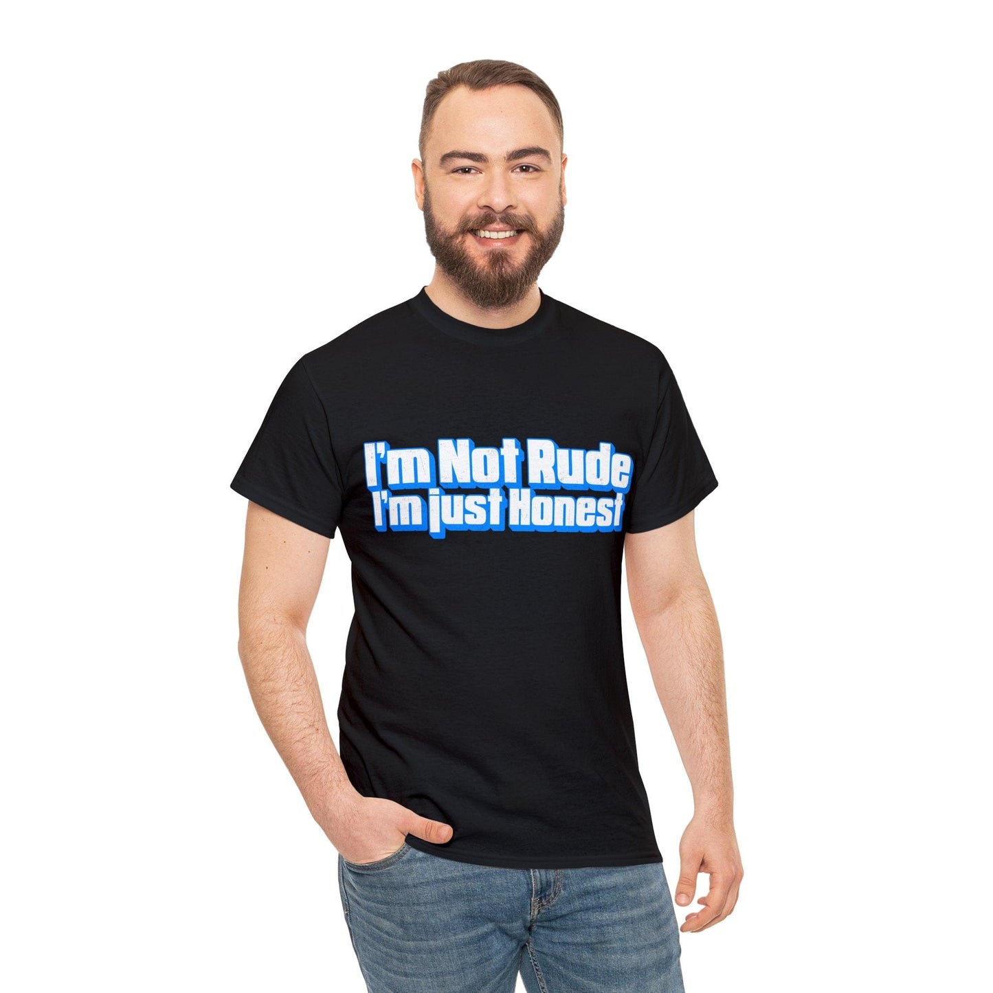 I'm Not Rude, I'm Honest Graphic Tee Graphic Tees Australia Graphic T-Shirt Australia -  Cool Graphic T-Shirts Online -  I'm Not Rude, I'm Honest T-Shirt | Rude & Inappropriate T-Shirts Australia