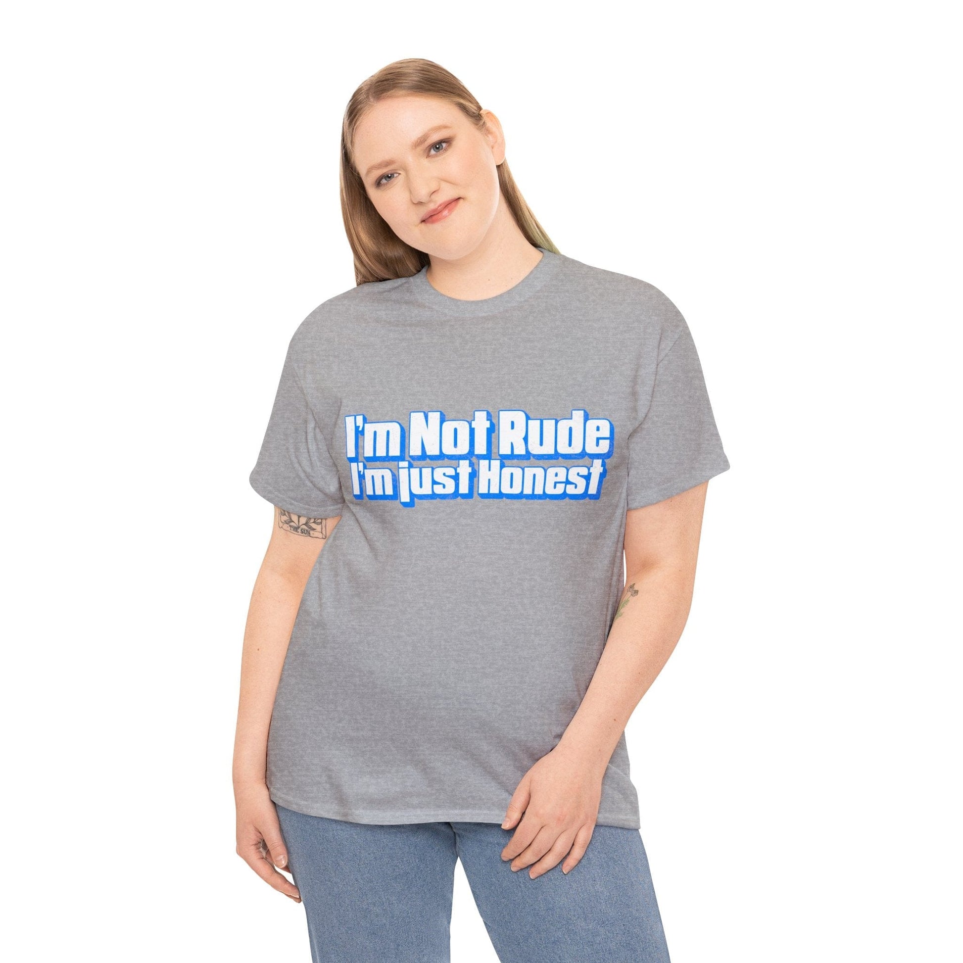 I'm Not Rude, I'm Honest Graphic Tee Graphic Tees Australia Graphic T-Shirt Australia -  Cool Graphic T-Shirts Online -  I'm Not Rude, I'm Honest T-Shirt | Rude & Inappropriate T-Shirts Australia