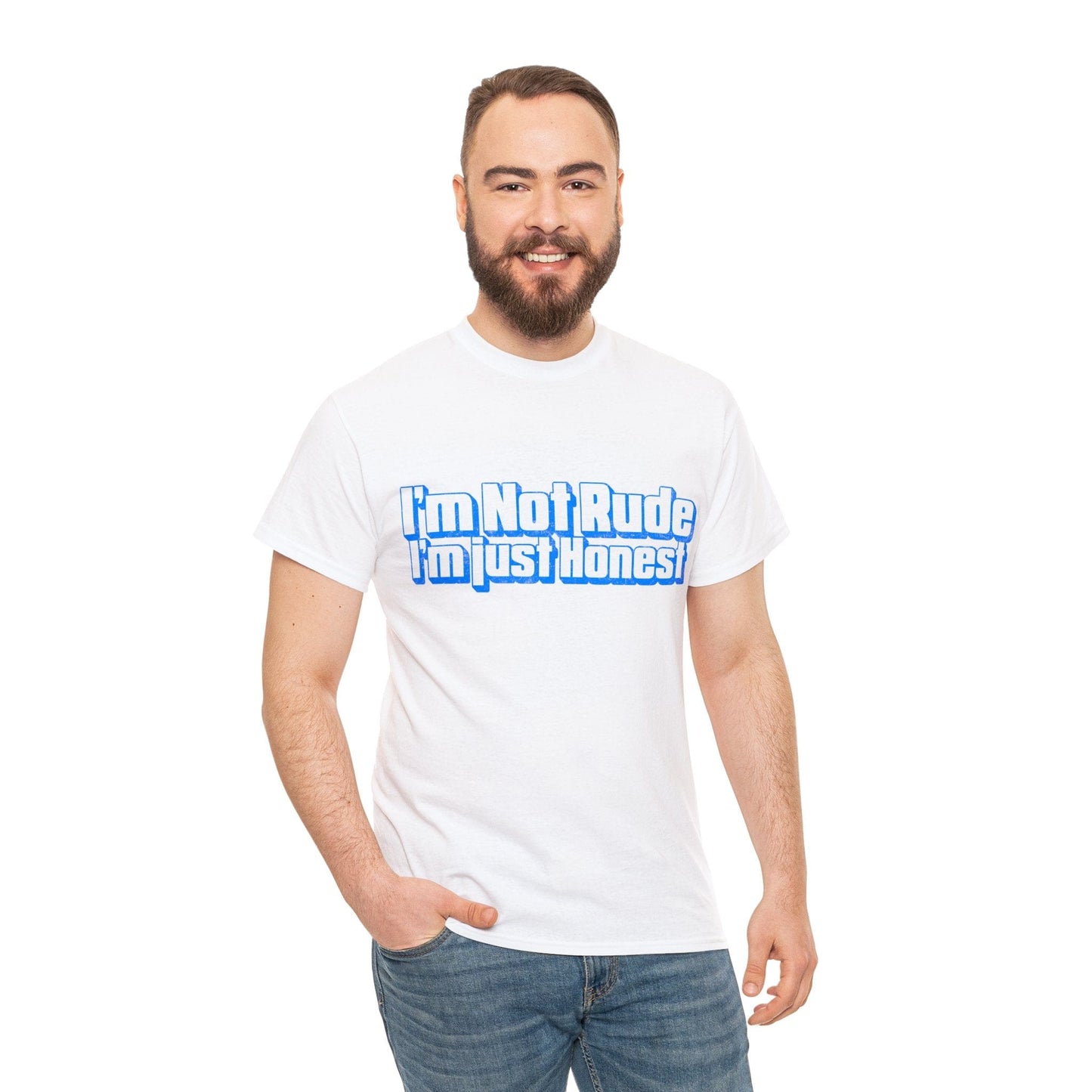 I'm Not Rude, I'm Honest Graphic Tee Graphic Tees Australia Graphic T-Shirt Australia -  Cool Graphic T-Shirts Online -  I'm Not Rude, I'm Honest T-Shirt | Rude & Inappropriate T-Shirts Australia