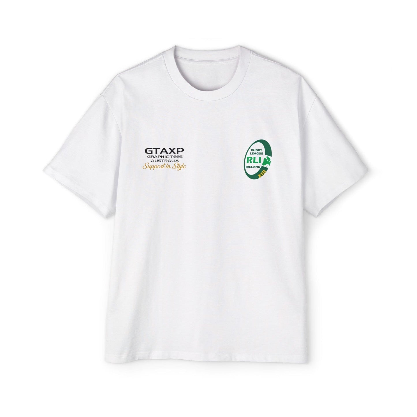 Ireland World Cup Oversized Tee Graphic Tees Australia Graphic T-Shirt Australia -  Cool Graphic T-Shirts Online -  Ireland World Cup Oversized Tee | Rugby League World Cup T Shirt