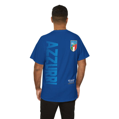 Italy Azzurri World Cup Graphic Tee Graphic Tees Australia Royal / S Graphic T-Shirt Australia -  Cool Graphic T-Shirts Online -  Italy Azzurri World Cup T-Shirt | Rugby League Supporter T-Shirt