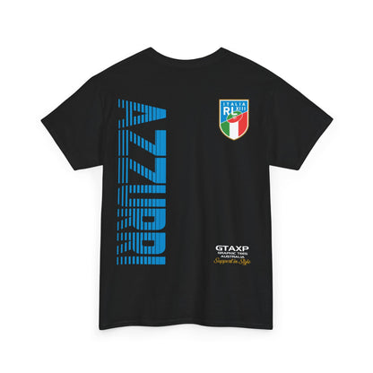 Italy Azzurri World Cup Graphic Tee Graphic Tees Australia Graphic T-Shirt Australia -  Cool Graphic T-Shirts Online -  Italy Azzurri World Cup T-Shirt | Rugby League Supporter T-Shirt