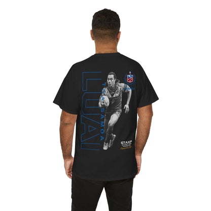 Jarome Luai Samoa Graphic Tee Graphic Tees Australia Black / S Graphic T-Shirt Australia -  Cool Graphic T-Shirts Online -  Jarome Luai Samoa T-Shirt | Rugby League Tees Australia