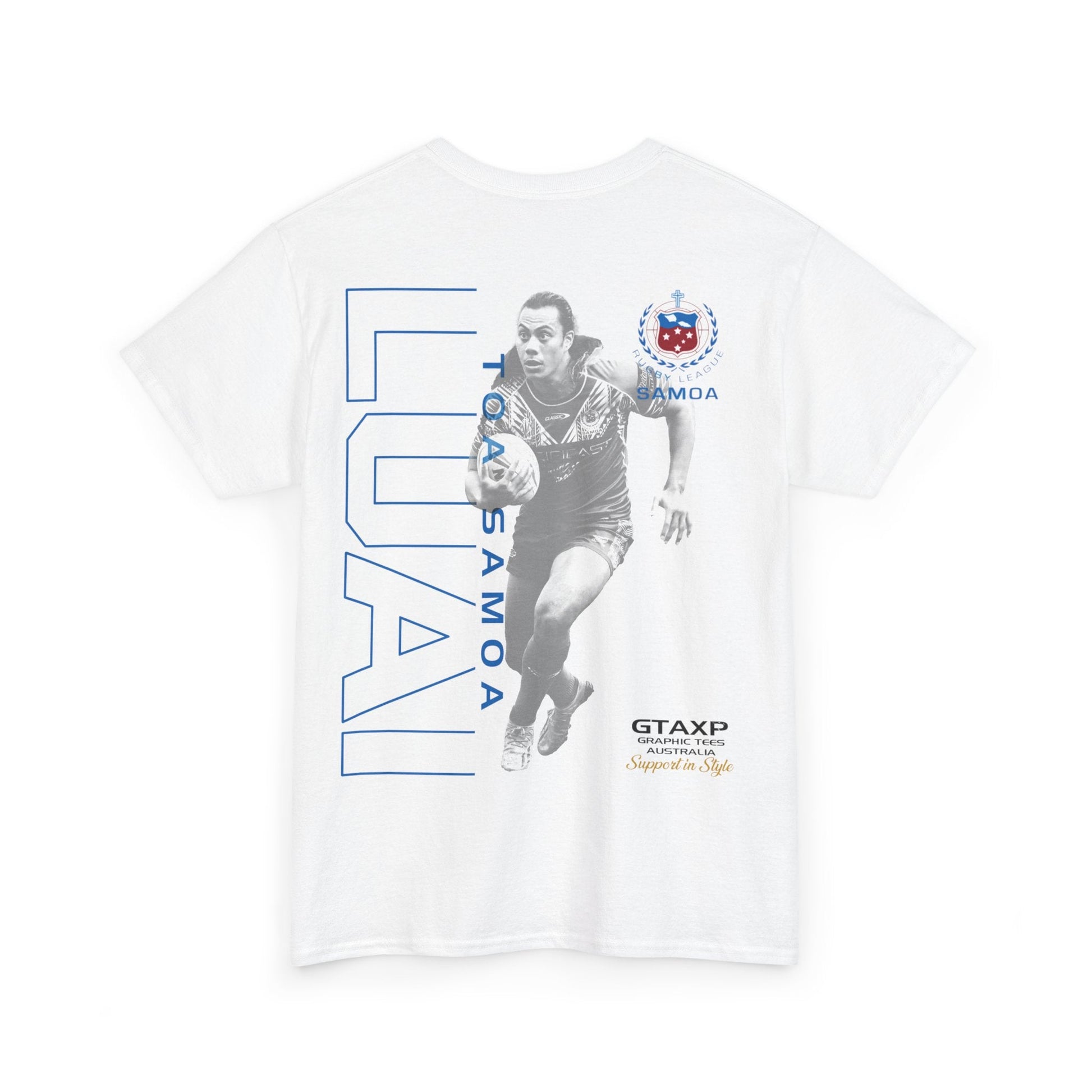 Jarome Luai Samoa Graphic Tee Graphic Tees Australia Graphic T-Shirt Australia -  Cool Graphic T-Shirts Online -  Jarome Luai Samoa T-Shirt | Rugby League Tees Australia