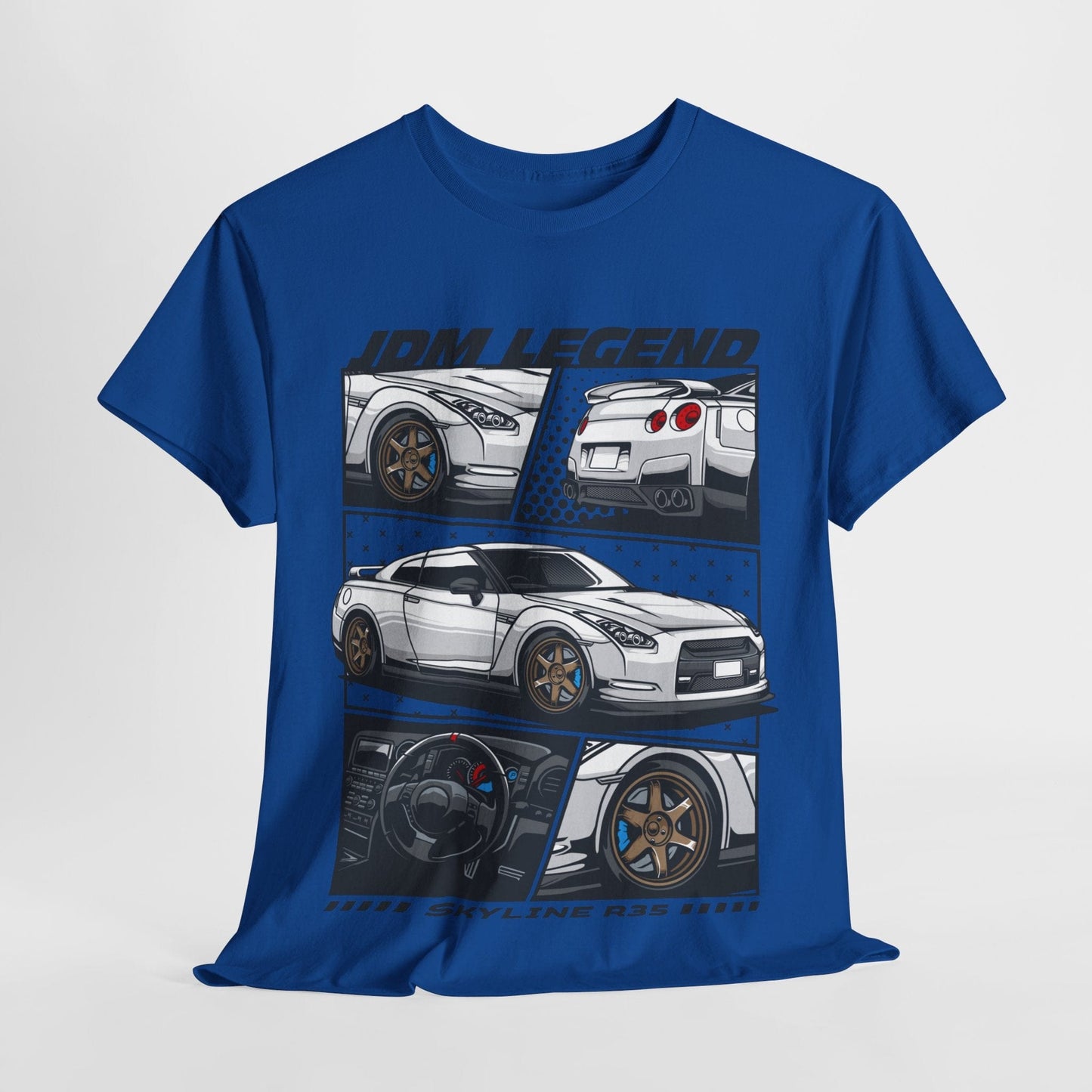 JDM Legend Skyline R35 TShirt Printify Graphic T-Shirt Australia -  Cool Graphic T-Shirts Online - 