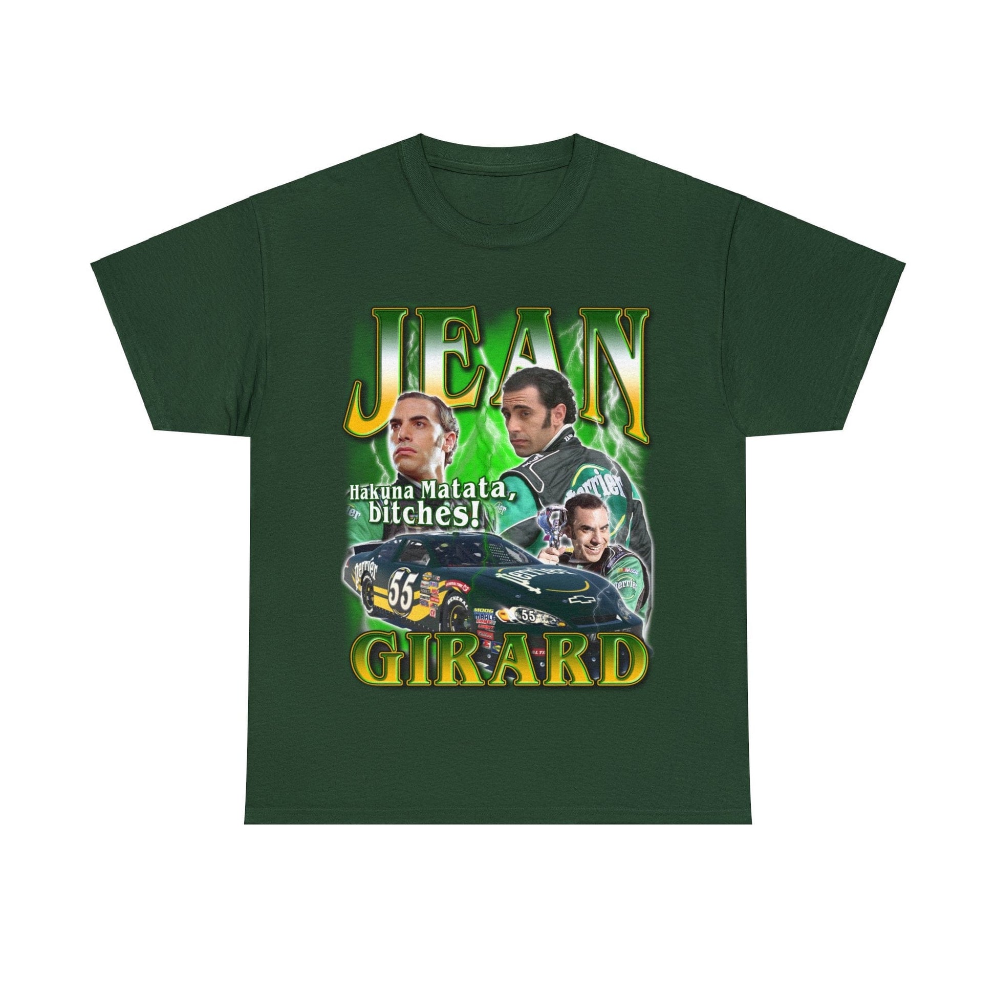 Jean Girard Graphic Tee Graphic Tees Australia Forest Green / S Graphic T-Shirt Australia -  Cool Graphic T-Shirts Online - 