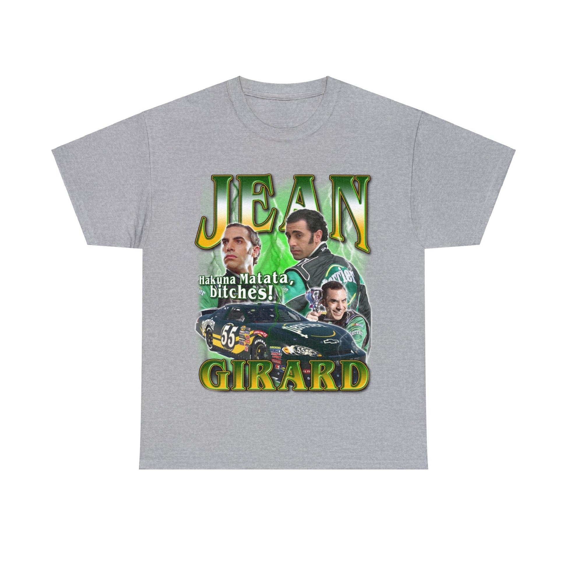 Jean Girard Graphic Tee Graphic Tees Australia Sport Grey / S Graphic T-Shirt Australia -  Cool Graphic T-Shirts Online - 