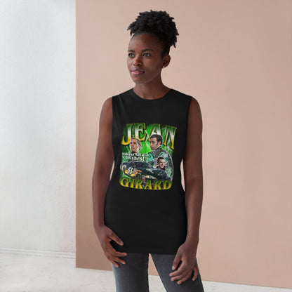 Jean Girard Tank Top Graphic Tees Australia Graphic T-Shirt Australia -  Cool Graphic T-Shirts Online - 