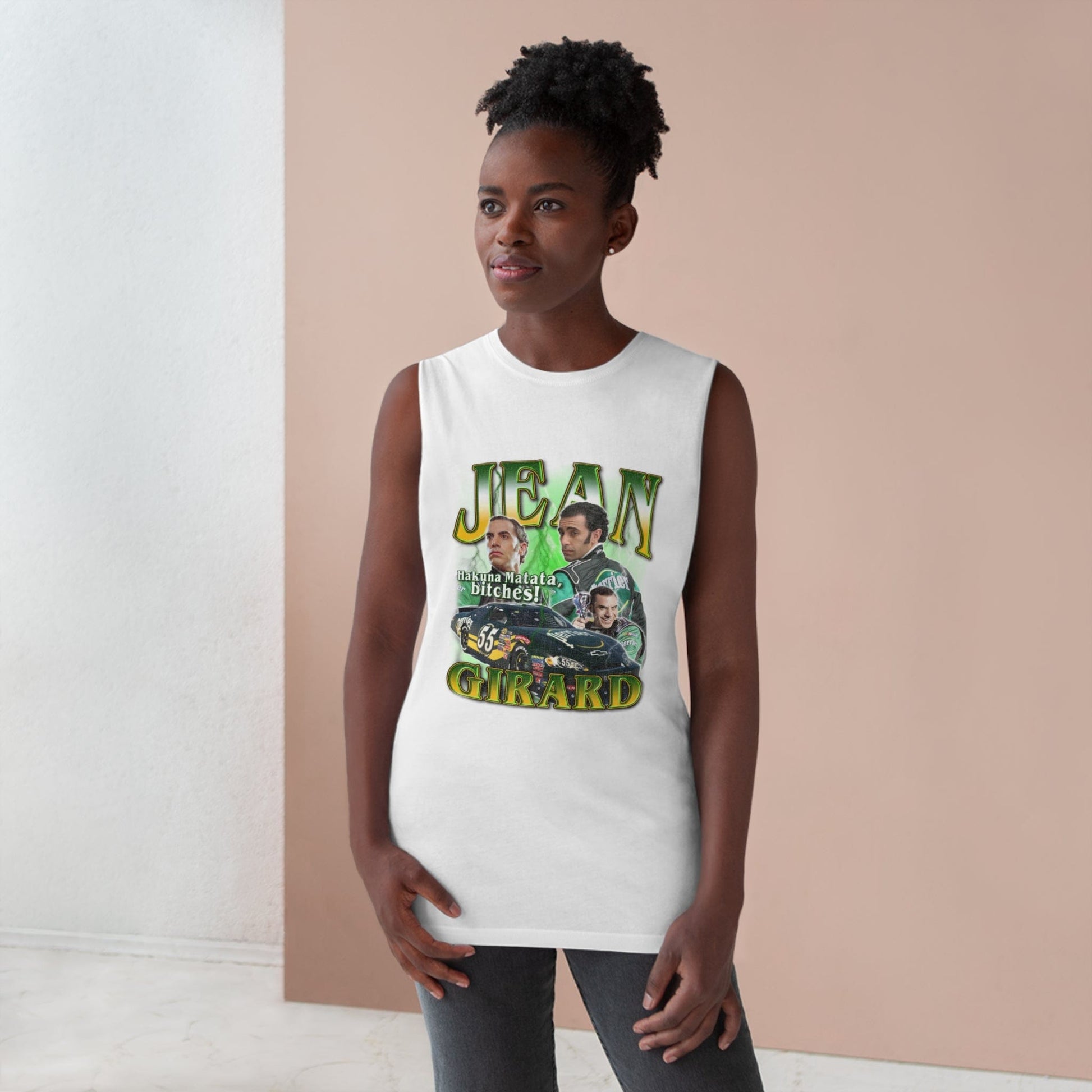 Jean Girard Tank Top Graphic Tees Australia Graphic T-Shirt Australia -  Cool Graphic T-Shirts Online - 