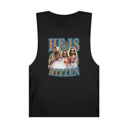 Jesus He Is Rizzen Tank Top Graphic Tees Australia Graphic T-Shirt Australia -  Cool Graphic T-Shirts Online -  Jesus He Is Rizzen Tank Top | Funny Tank Tops Australia