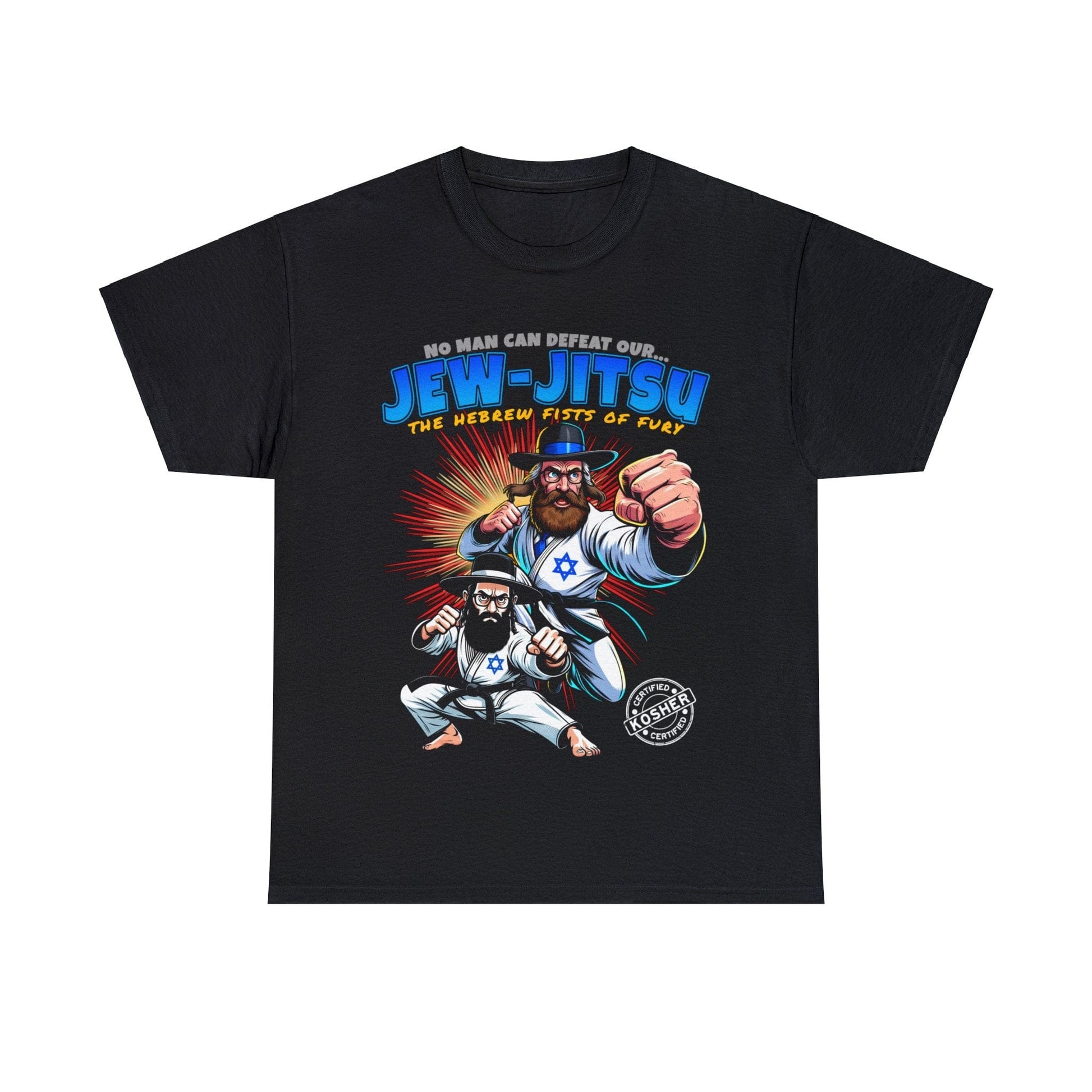 Jew-Jitsu Graphic Tee Graphic Tees Australia Graphic T-Shirt Australia -  Cool Graphic T-Shirts Online -  Jew-Jitsu T-Shirt | Funny T-Shirts Australia