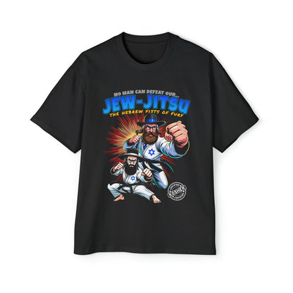 Jew-Jitsu Oversized Tee Graphic Tees Australia Graphic T-Shirt Australia -  Cool Graphic T-Shirts Online -  Jew-Jitsu Oversized Tee | Funny Graphic T-Shirts Australia