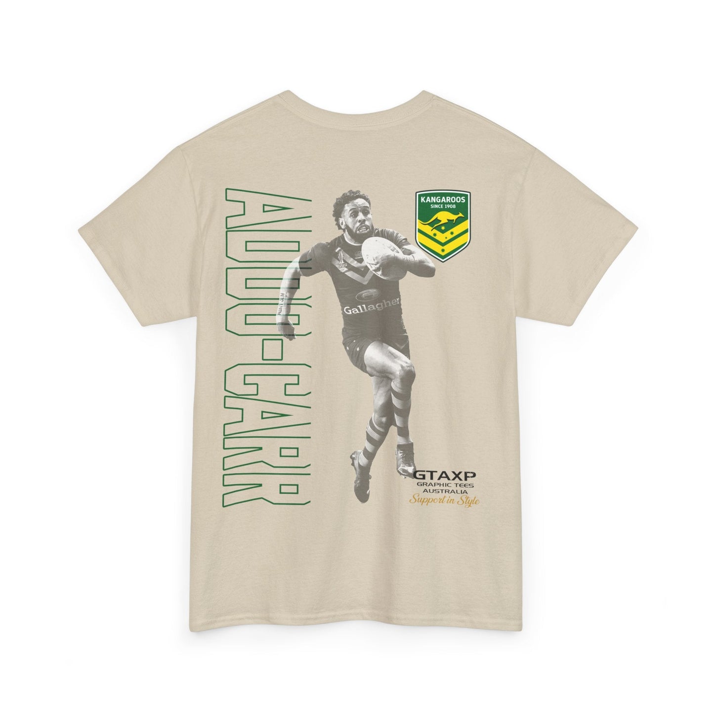 Josh Addo-Carr Kangaroos Graphic Tee Graphic Tees Australia Graphic T-Shirt Australia -  Cool Graphic T-Shirts Online -  Josh Addo Carr Kangaroos T-Shirt | Australian Kangaroos T-Shirt