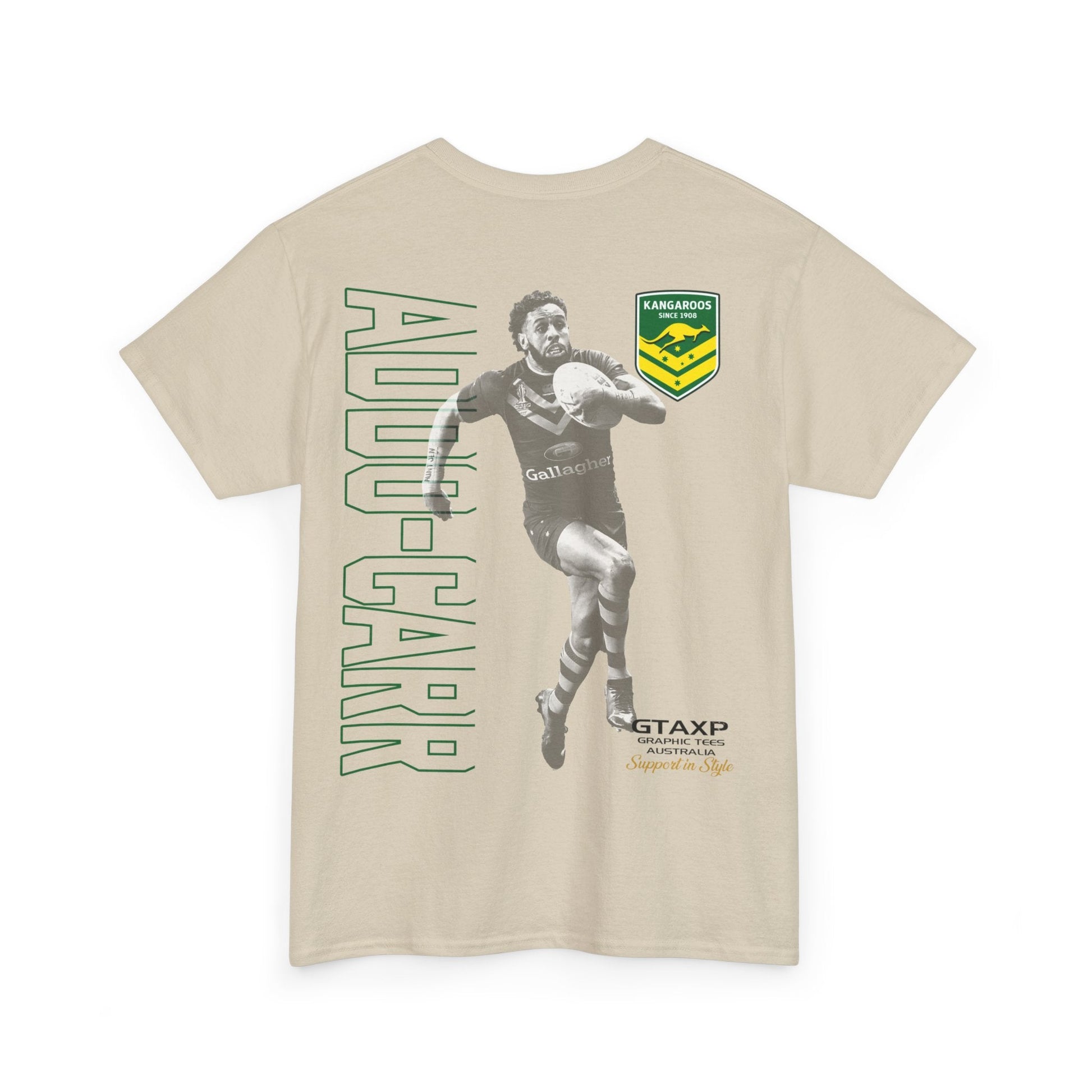 Josh Addo-Carr Kangaroos Graphic Tee Graphic Tees Australia Graphic T-Shirt Australia -  Cool Graphic T-Shirts Online -  Josh Addo Carr Kangaroos T-Shirt | Australian Kangaroos T-Shirt