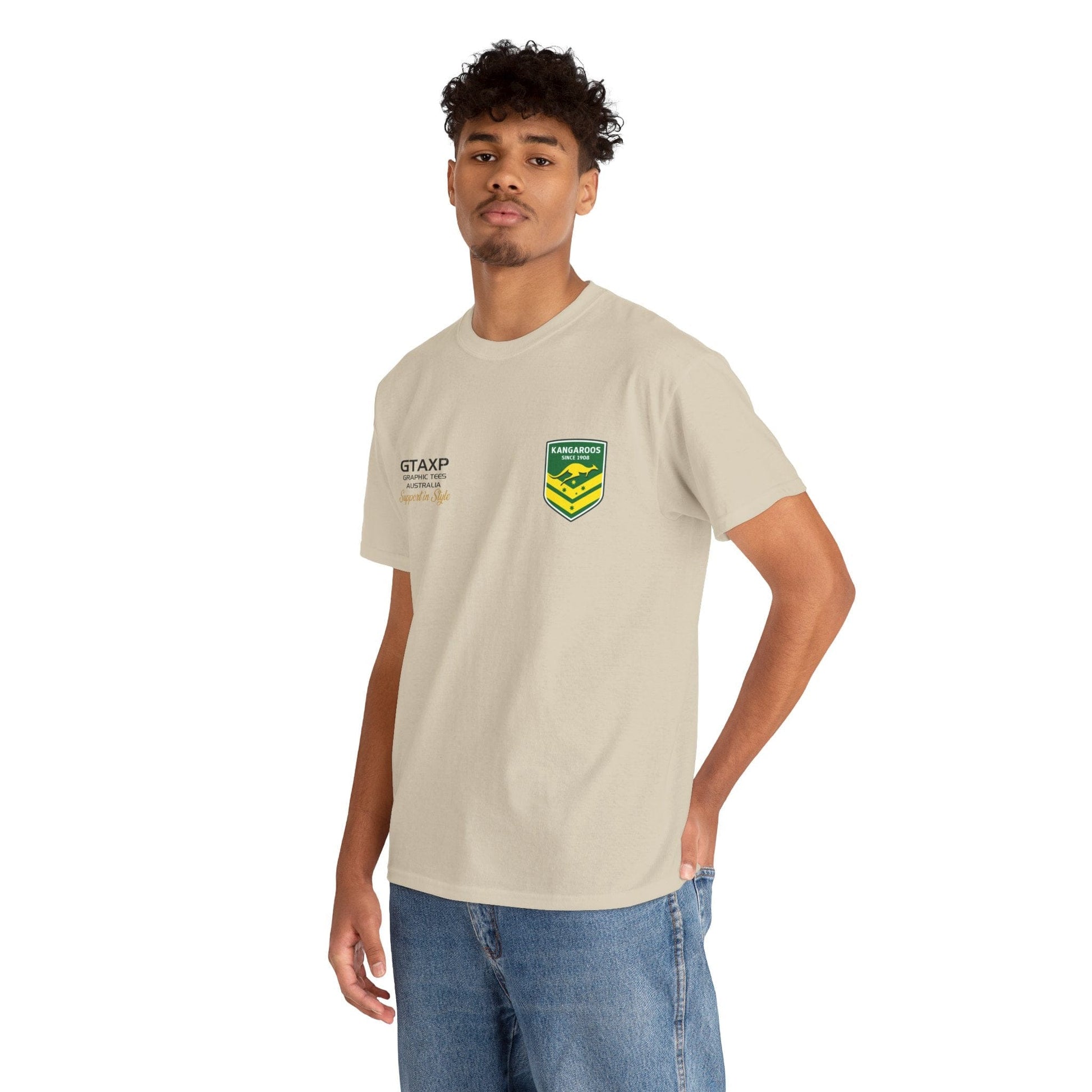 Josh Addo-Carr Kangaroos Graphic Tee Graphic Tees Australia Graphic T-Shirt Australia -  Cool Graphic T-Shirts Online -  Josh Addo Carr Kangaroos T-Shirt | Australian Kangaroos T-Shirt