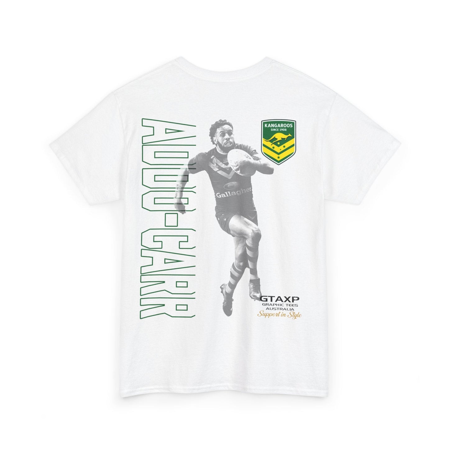 Josh Addo-Carr Kangaroos Graphic Tee Graphic Tees Australia Graphic T-Shirt Australia -  Cool Graphic T-Shirts Online -  Josh Addo Carr Kangaroos T-Shirt | Australian Kangaroos T-Shirt