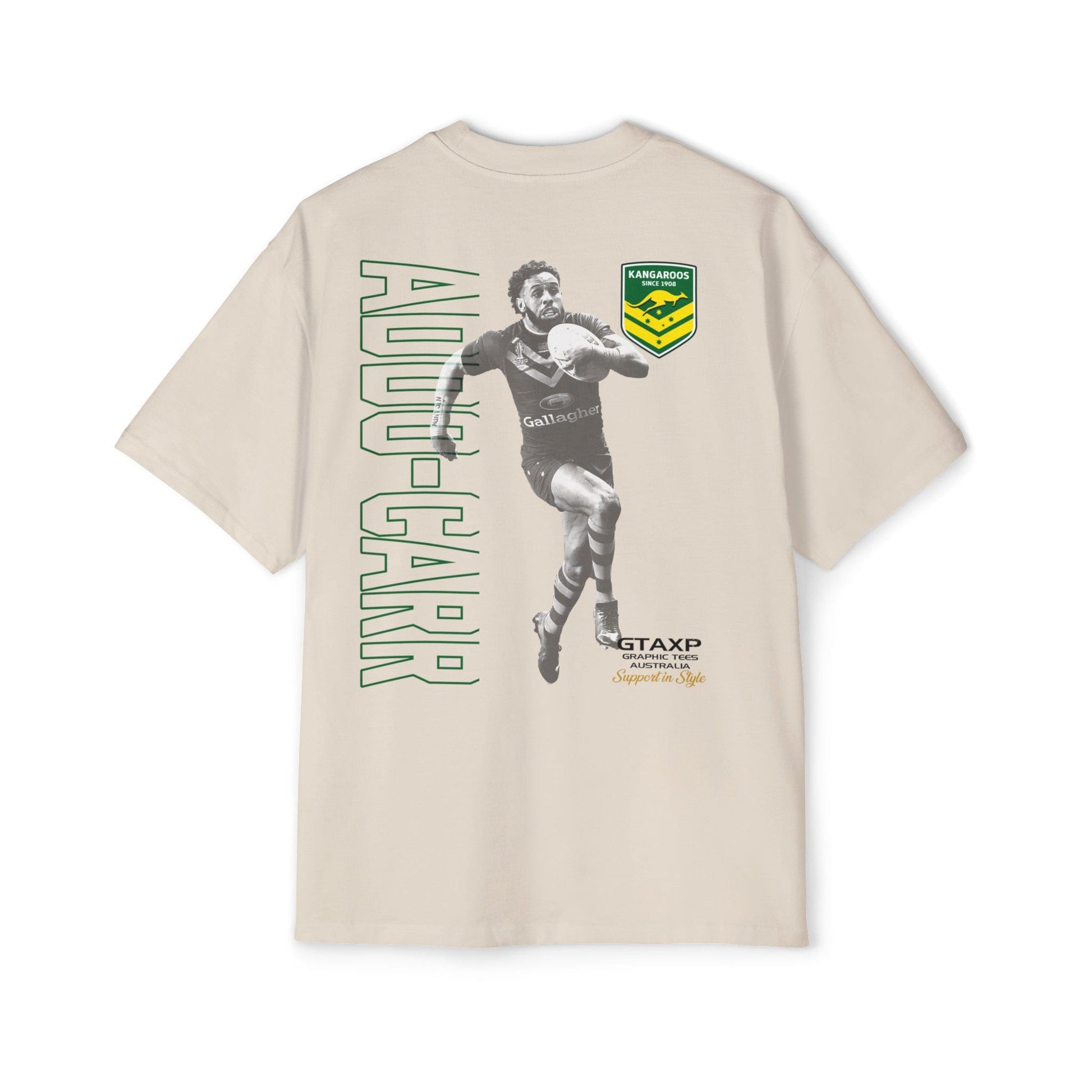 Josh Addo-Carr Kangaroos Oversized Tee Graphic Tees Australia Graphic T-Shirt Australia -  Cool Graphic T-Shirts Online -  Josh Addo Carr Kangaroos Oversized Tee | Kangaroos Australia Merch