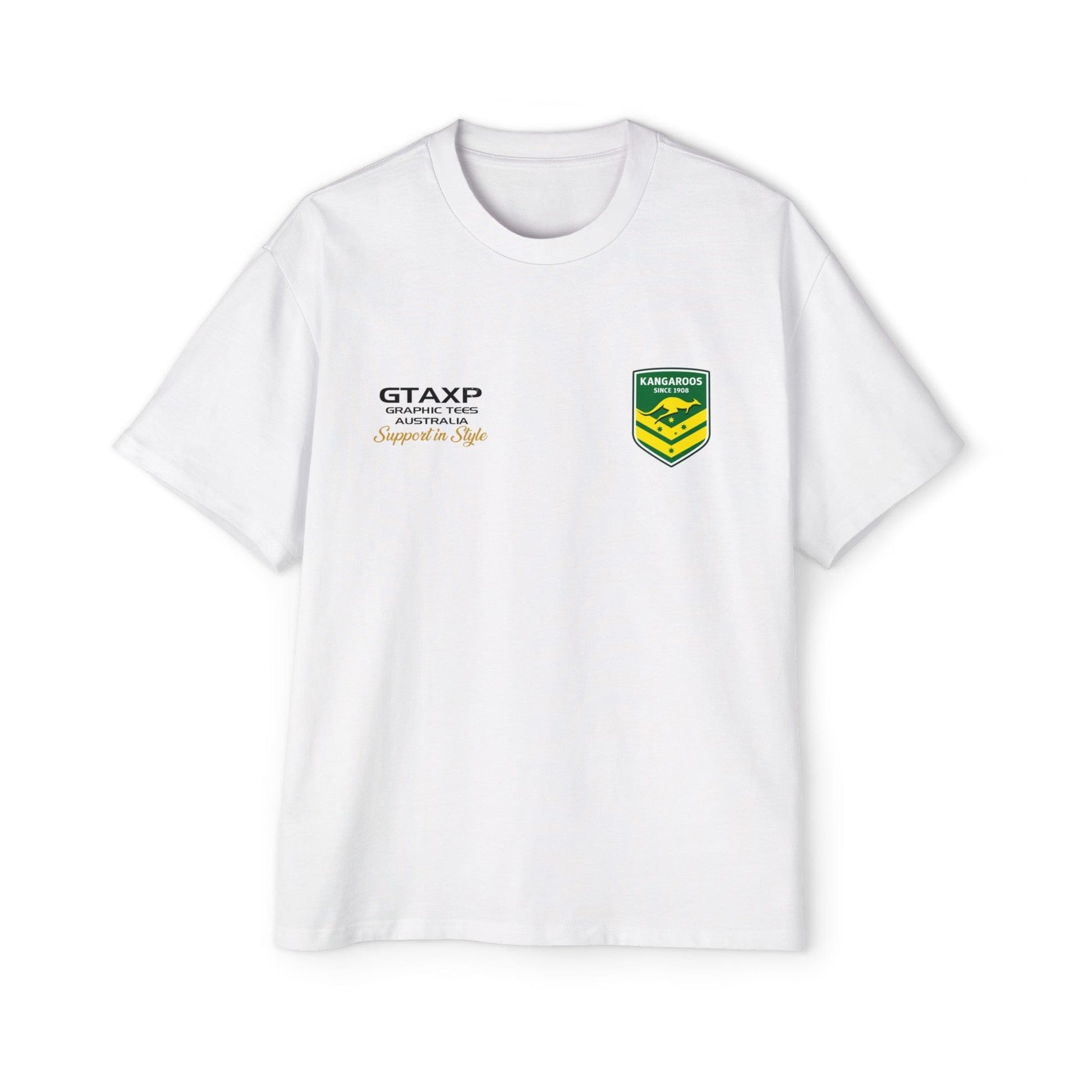 Josh Addo-Carr Kangaroos Oversized Tee Graphic Tees Australia Graphic T-Shirt Australia -  Cool Graphic T-Shirts Online -  Josh Addo Carr Kangaroos Oversized Tee | Kangaroos Australia Merch