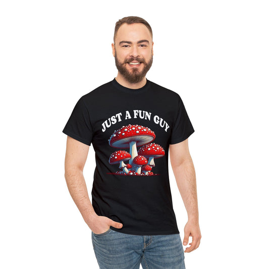 Just A Fun Guy Graphic Tee Graphic Tees Australia Black / S Graphic T-Shirt Australia -  Cool Graphic T-Shirts Online -  Just A Fun Guy T-Shirt | Funny Graphic T-Shirts Australia