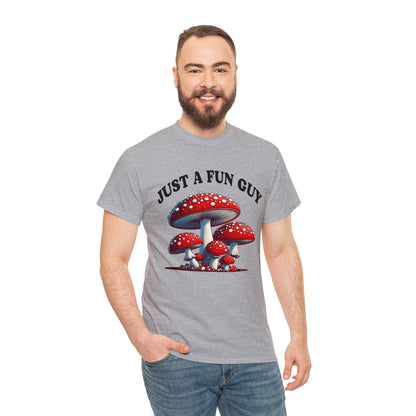 Just A Fun Guy Graphic Tee Graphic Tees Australia Sport Grey / S Graphic T-Shirt Australia -  Cool Graphic T-Shirts Online -  Just A Fun Guy T-Shirt | Funny Graphic T-Shirts Australia