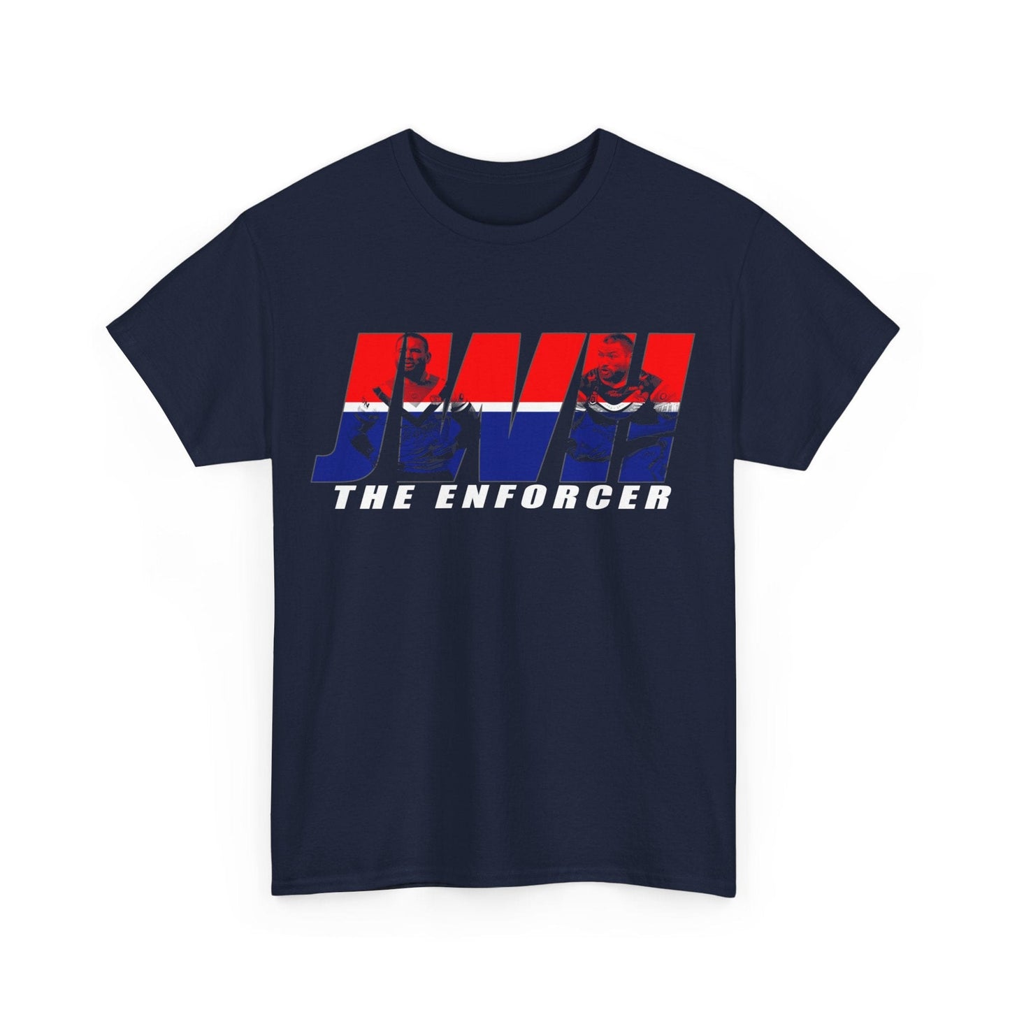 JWH The Enforcer Graphic Tee Graphic Tees Australia Graphic T-Shirt Australia -  Cool Graphic T-Shirts Online -  JWH The Enforcer T-Shirt | Sydney Roosters Merchandise