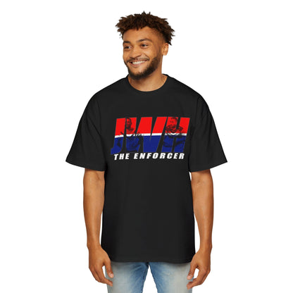 JWH The Enforcer Oversized Tee Graphic Tees Australia Black / S Graphic T-Shirt Australia -  Cool Graphic T-Shirts Online -  JWH The Enforcer Oversized Tee | Sydney Roosters Merchandise