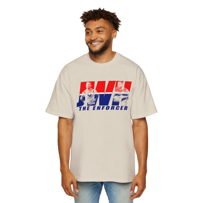 JWH The Enforcer Oversized Tee Graphic Tees Australia Ecru / S Graphic T-Shirt Australia -  Cool Graphic T-Shirts Online -  JWH The Enforcer Oversized Tee | Sydney Roosters Merchandise