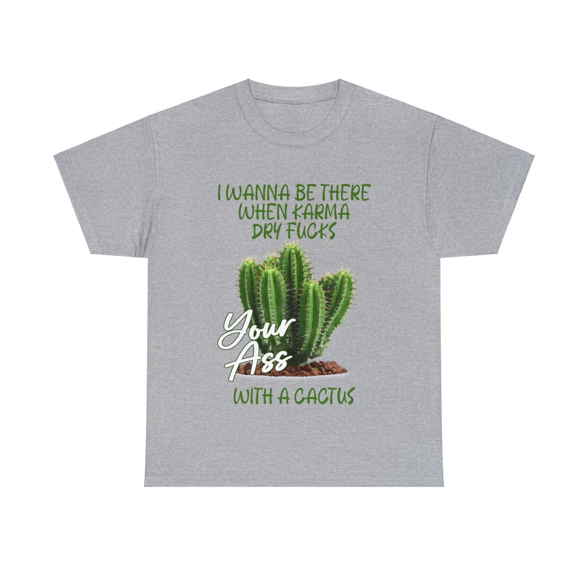 Karma Cactus Graphic Tee Graphic Tees Australia Graphic T-Shirt Australia -  Cool Graphic T-Shirts Online -  Karma Cactus T-Shirt | Rude & insulting T-Shirt Australia